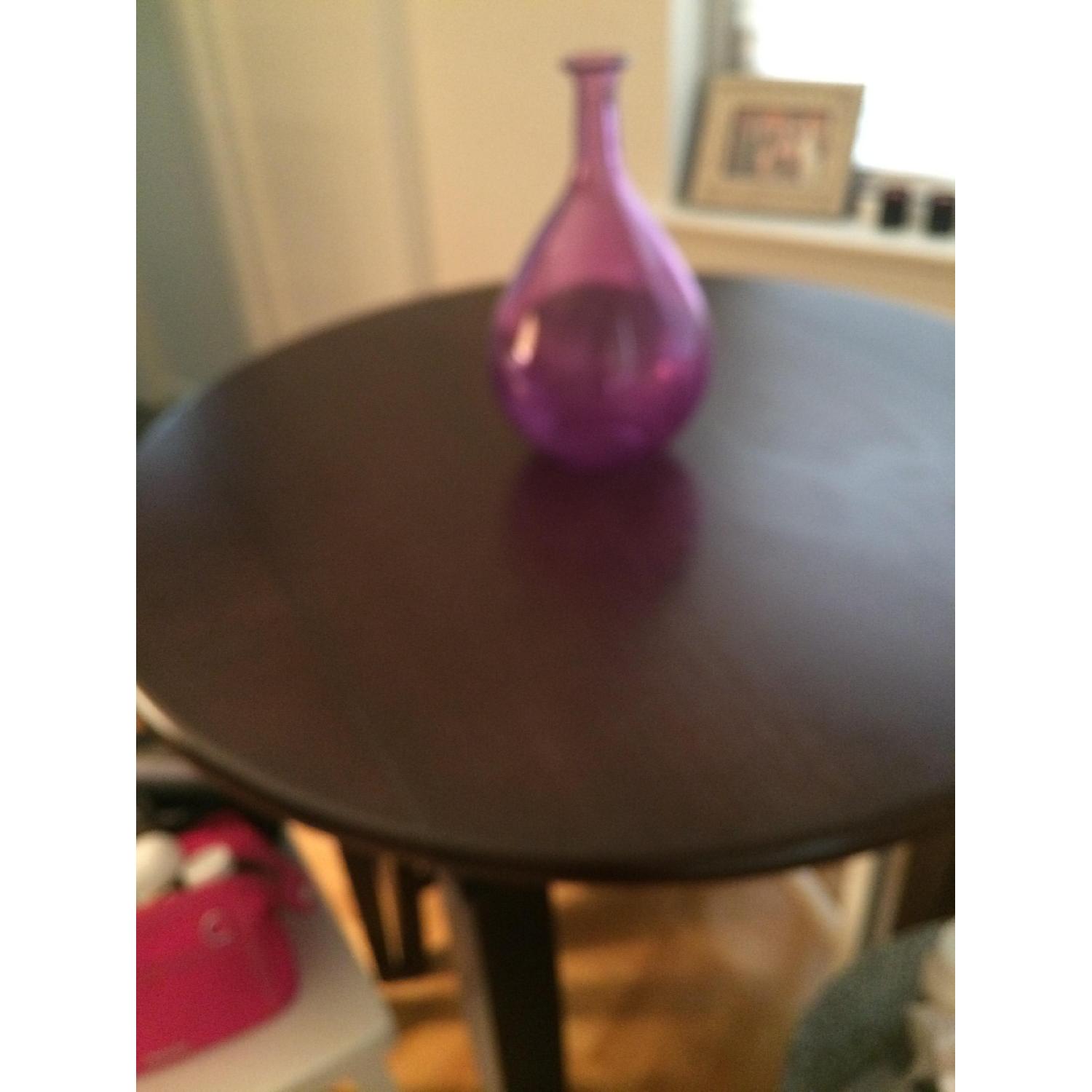 Wood Pub Table w/ 4 Stools - image-3