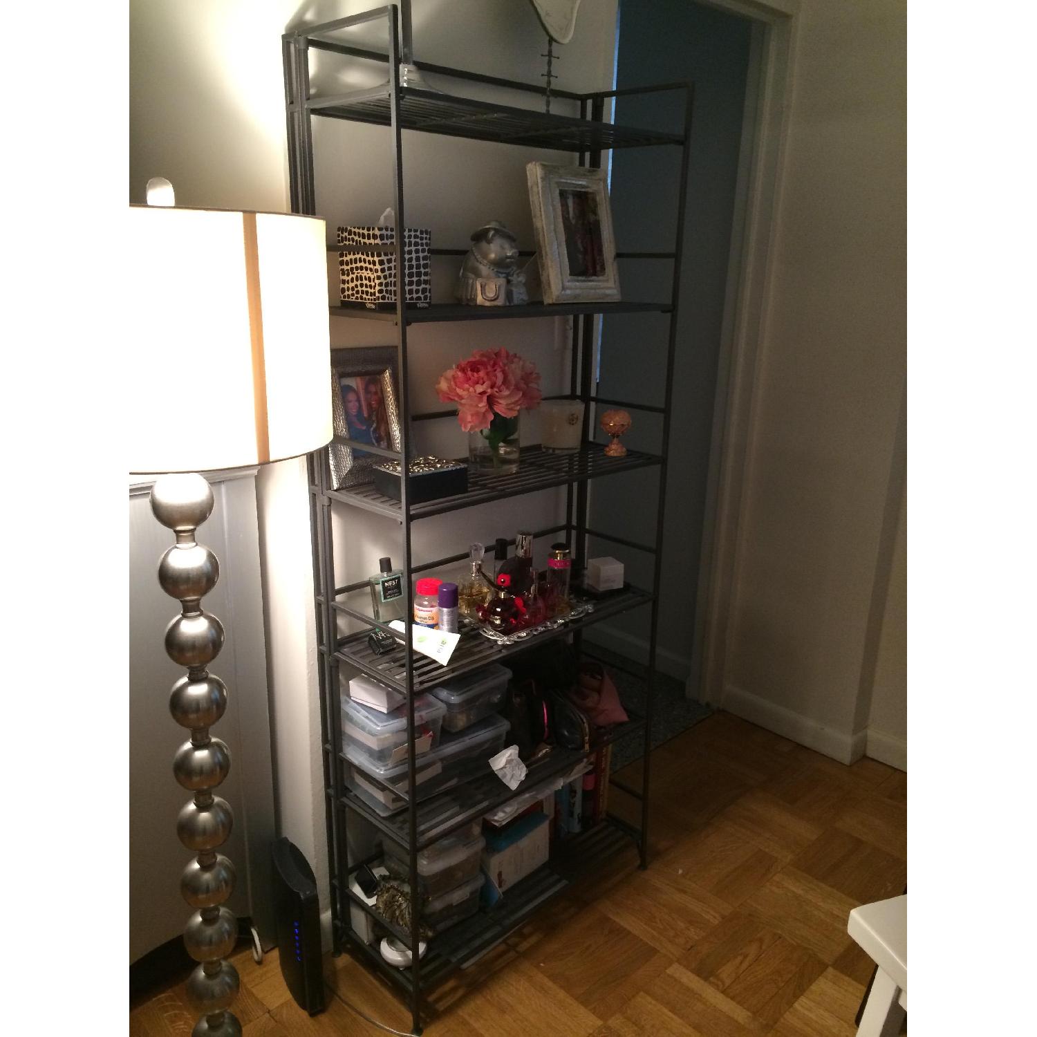 Container Store 6 Shelf Folding Bookcase - image-1