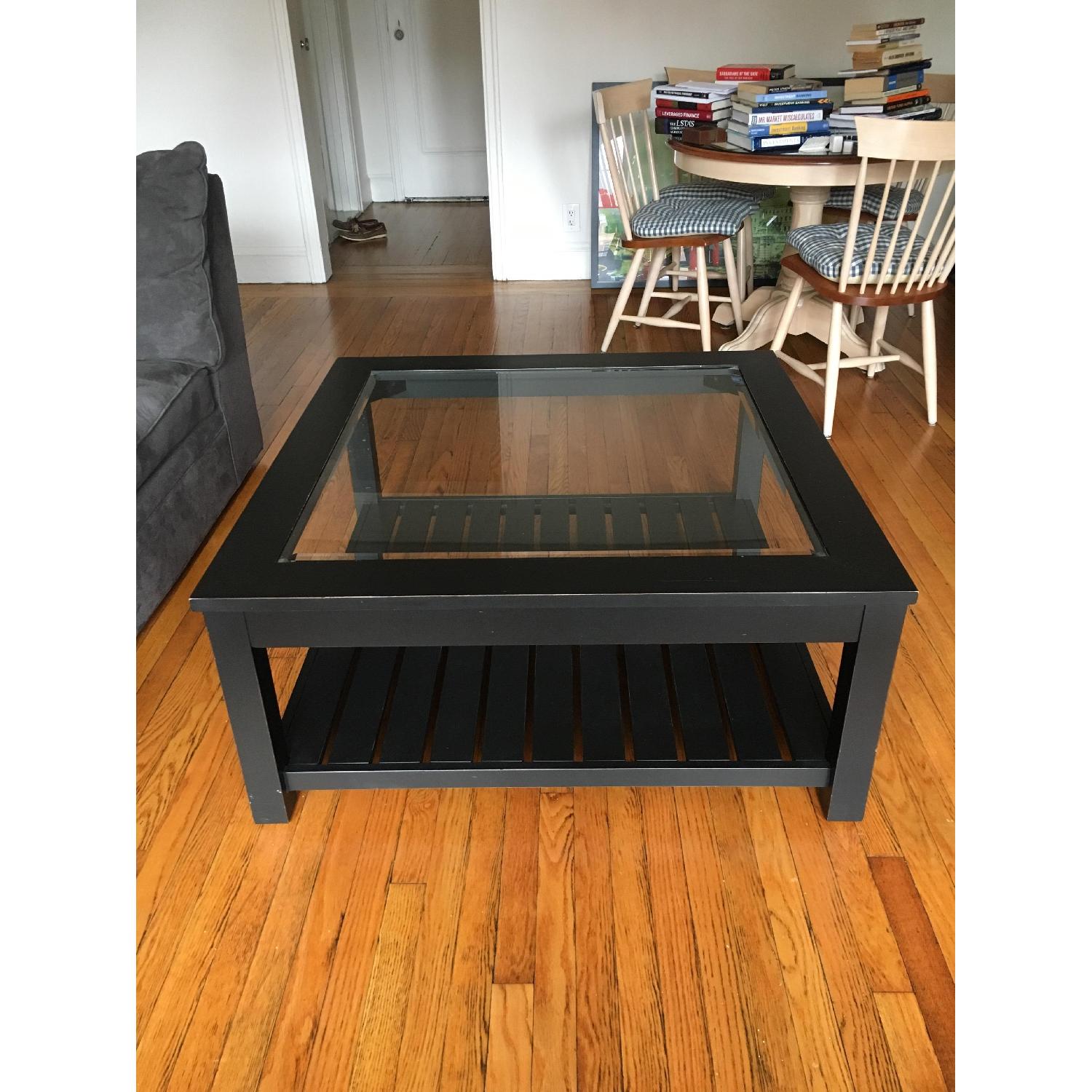 Ethan Allen William Square Coffee Table AptDeco