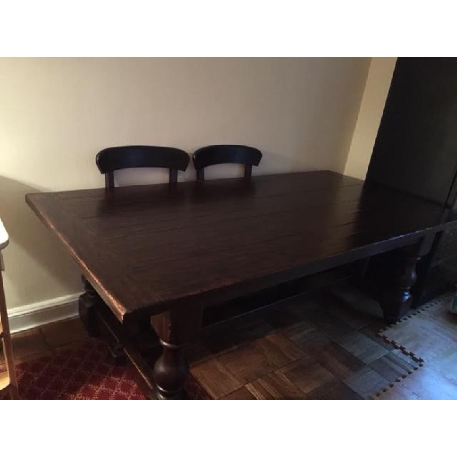 Pottery Barn Cortona Extendable Dining Table AptDeco