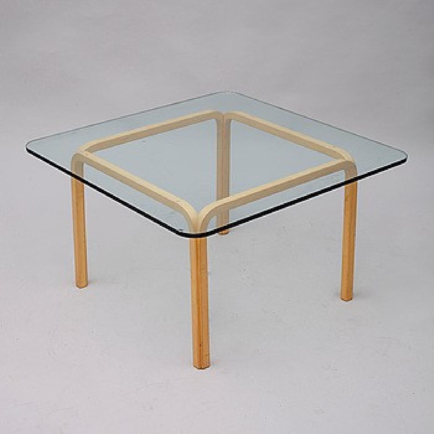 Artek Alvar Aalto Glass Coffee Table - image-2