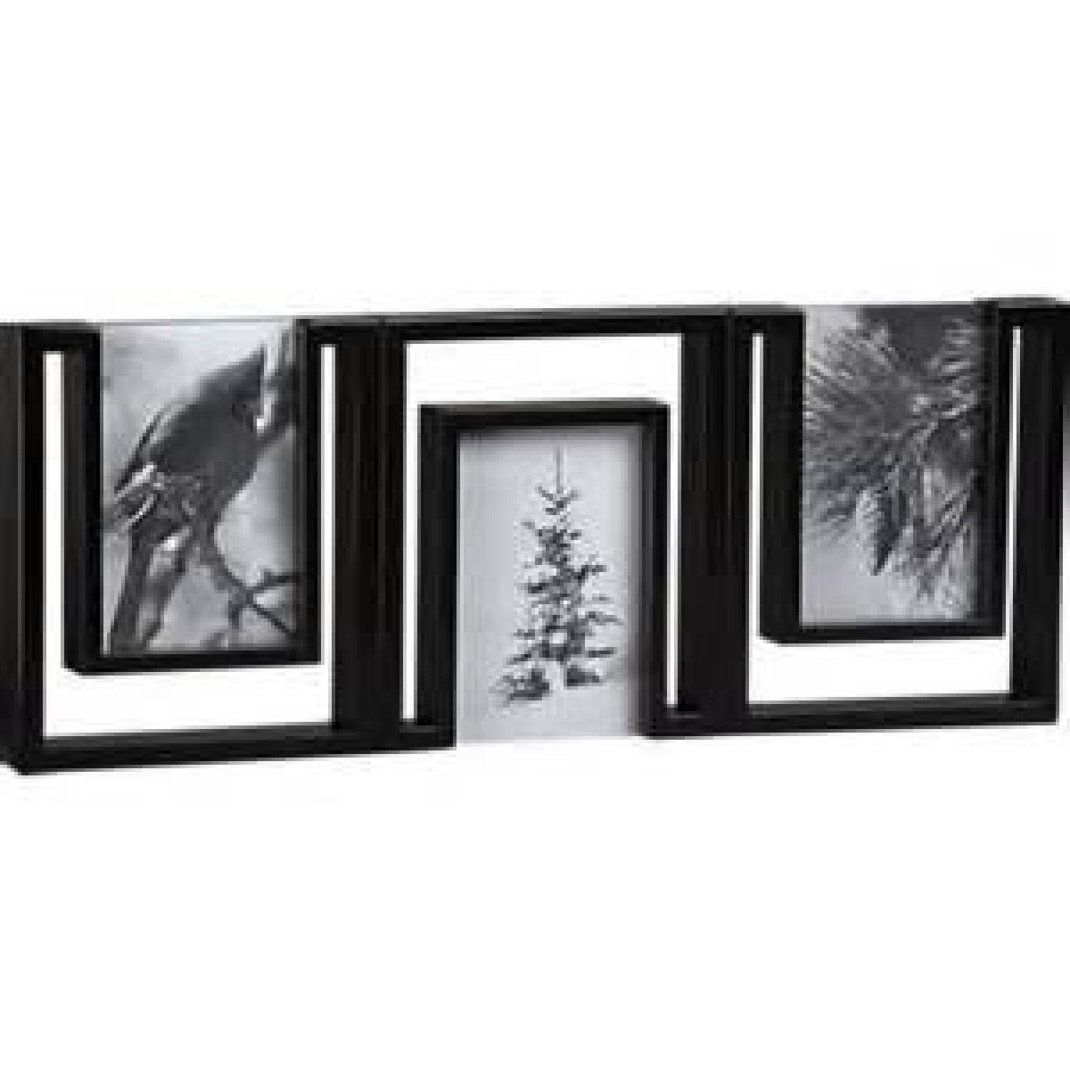 Crate & Barrel Espresso Curved Photo Frames - Set of 3 - image-2