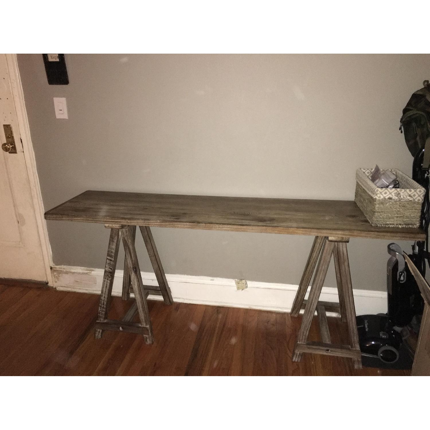 Jennifer Convertibles Wooden Desk/Entry Table - image-3