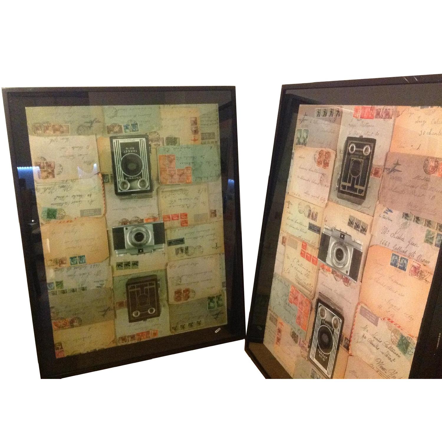 Timothy Oulton Framed Wall Art - Pair - image-0