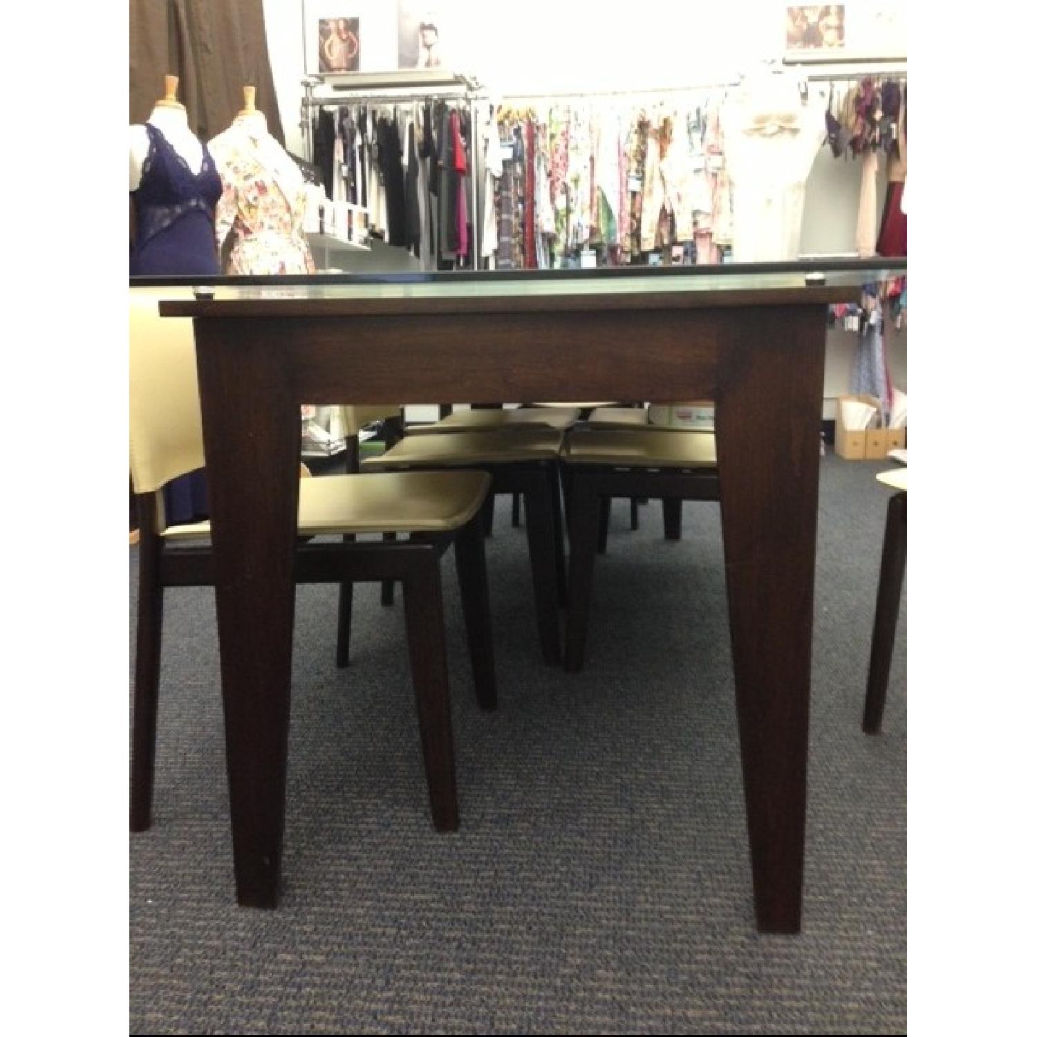 Custom Made Dining Table w/ 8 Chairs - image-3