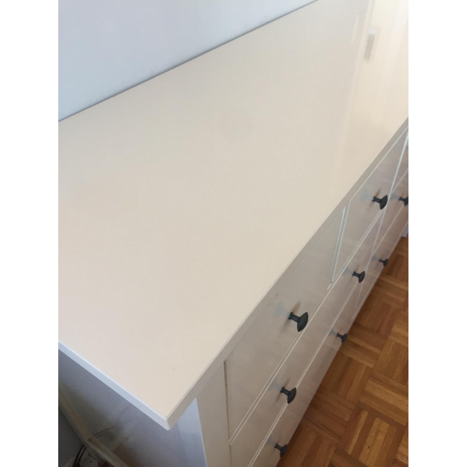 Ikea Hemnes 8 Drawer Dresser in White - image-3