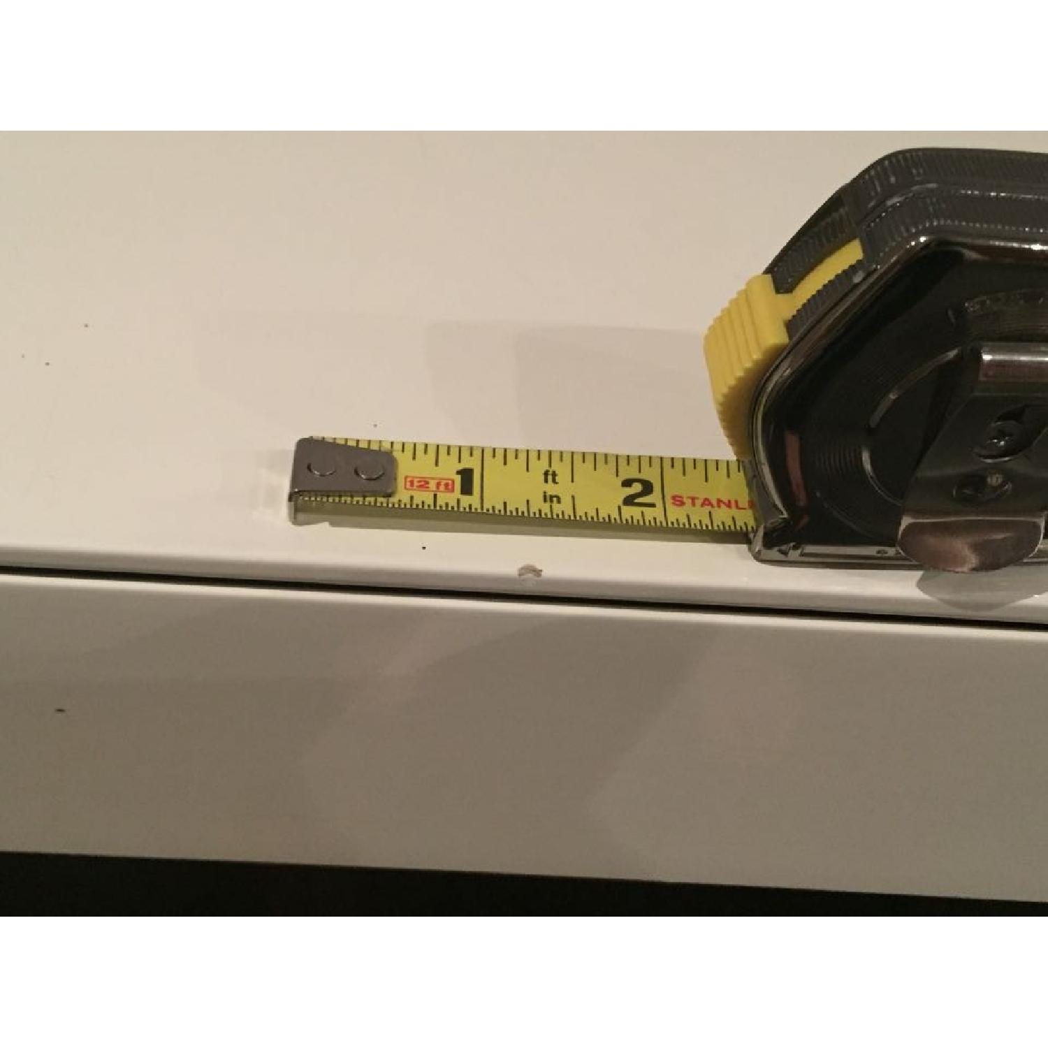 West Elm Style Mid-Century Modern Parsons Desk + Matching Chair & File Cabinet - image-3