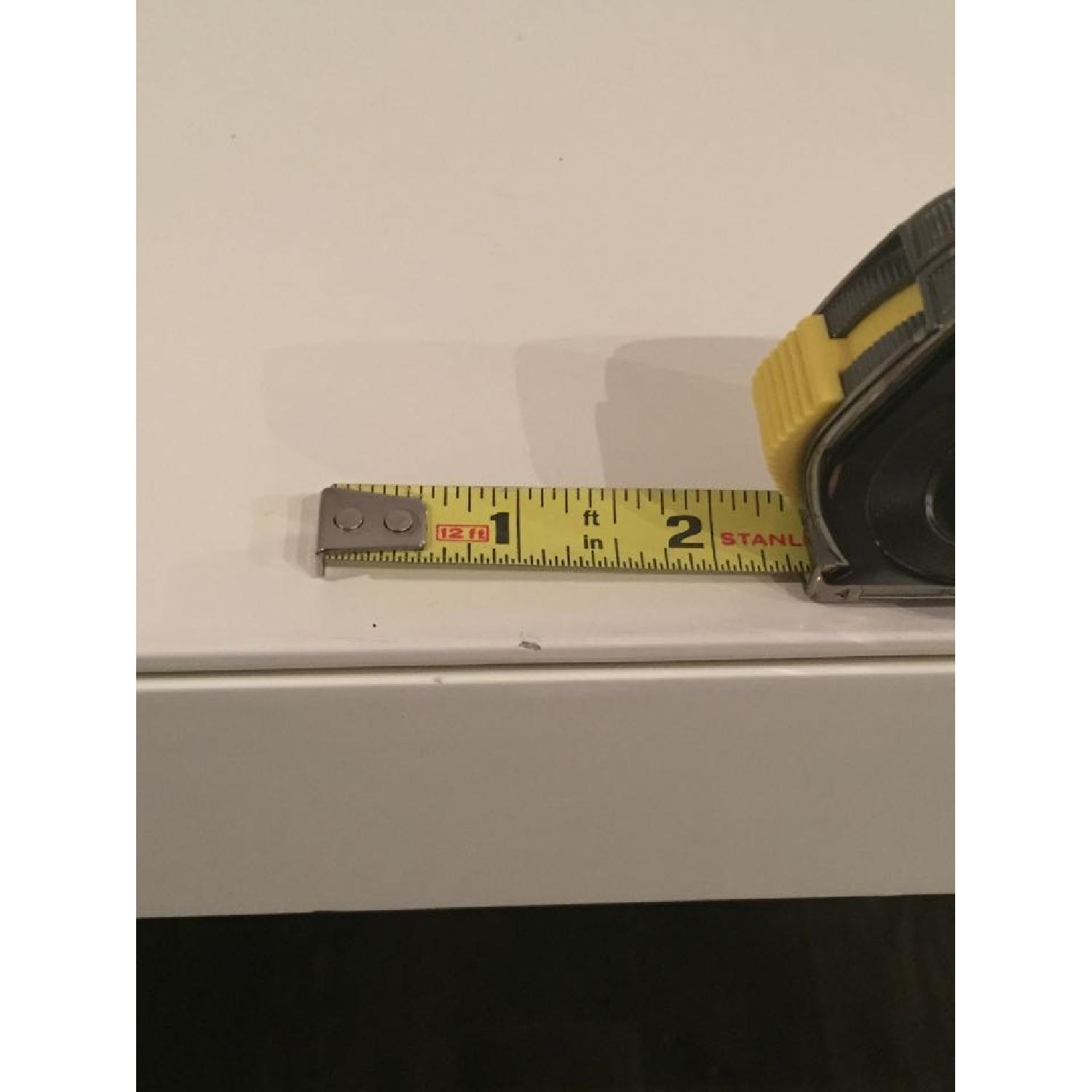 West Elm Style Mid-Century Modern Parsons Desk + Matching Chair & File Cabinet - image-5