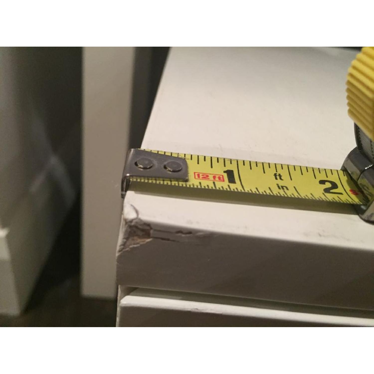 West Elm Style Mid-Century Modern Parsons Desk + Matching Chair & File Cabinet - image-6