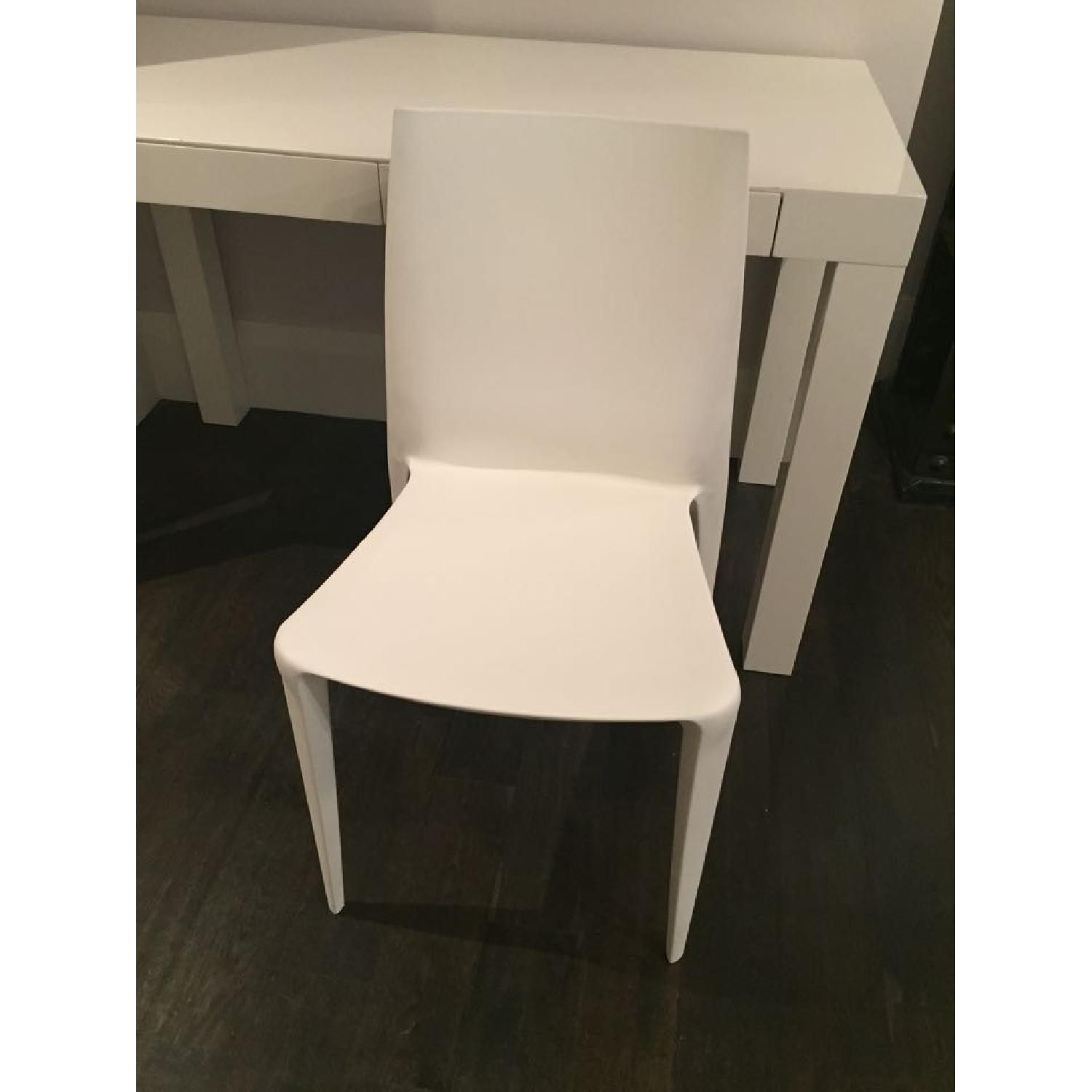 West Elm Style Mid-Century Modern Parsons Desk + Matching Chair & File Cabinet - image-9