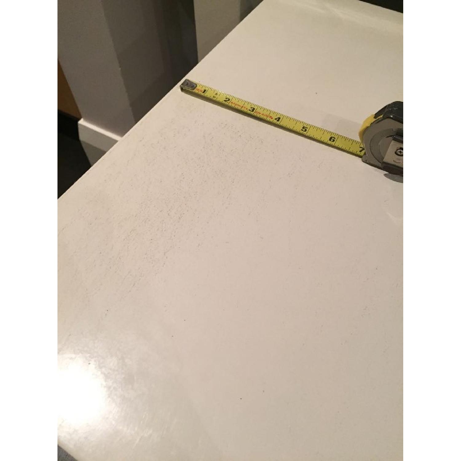 West Elm Style Mid-Century Modern Parsons Desk + Matching Chair & File Cabinet - image-10