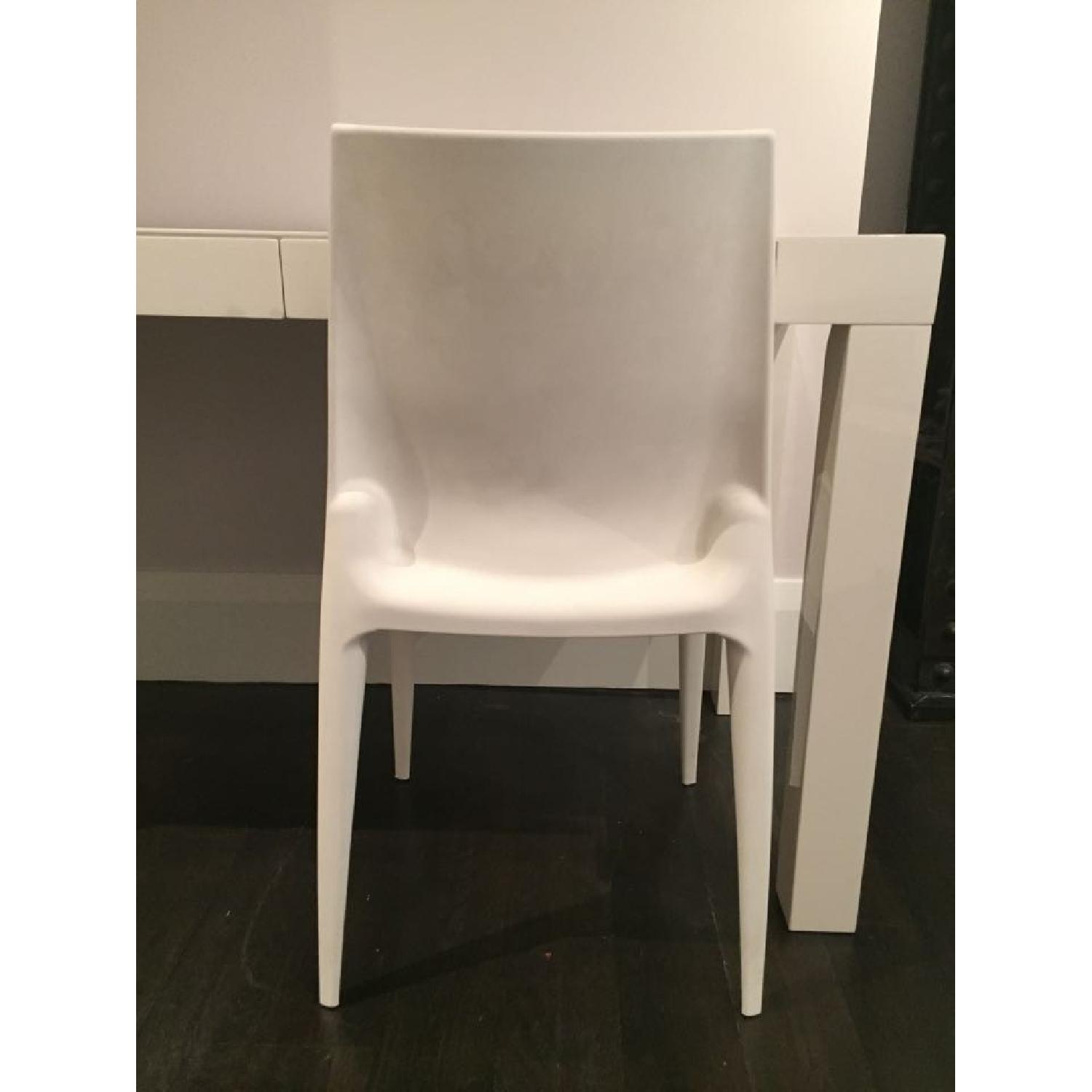 West Elm Style Mid-Century Modern Parsons Desk + Matching Chair & File Cabinet - image-12