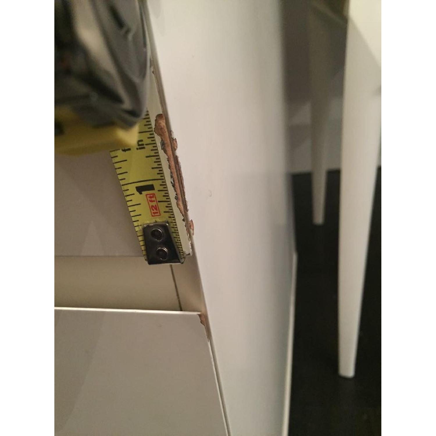 West Elm Style Mid-Century Modern Parsons Desk + Matching Chair & File Cabinet - image-13