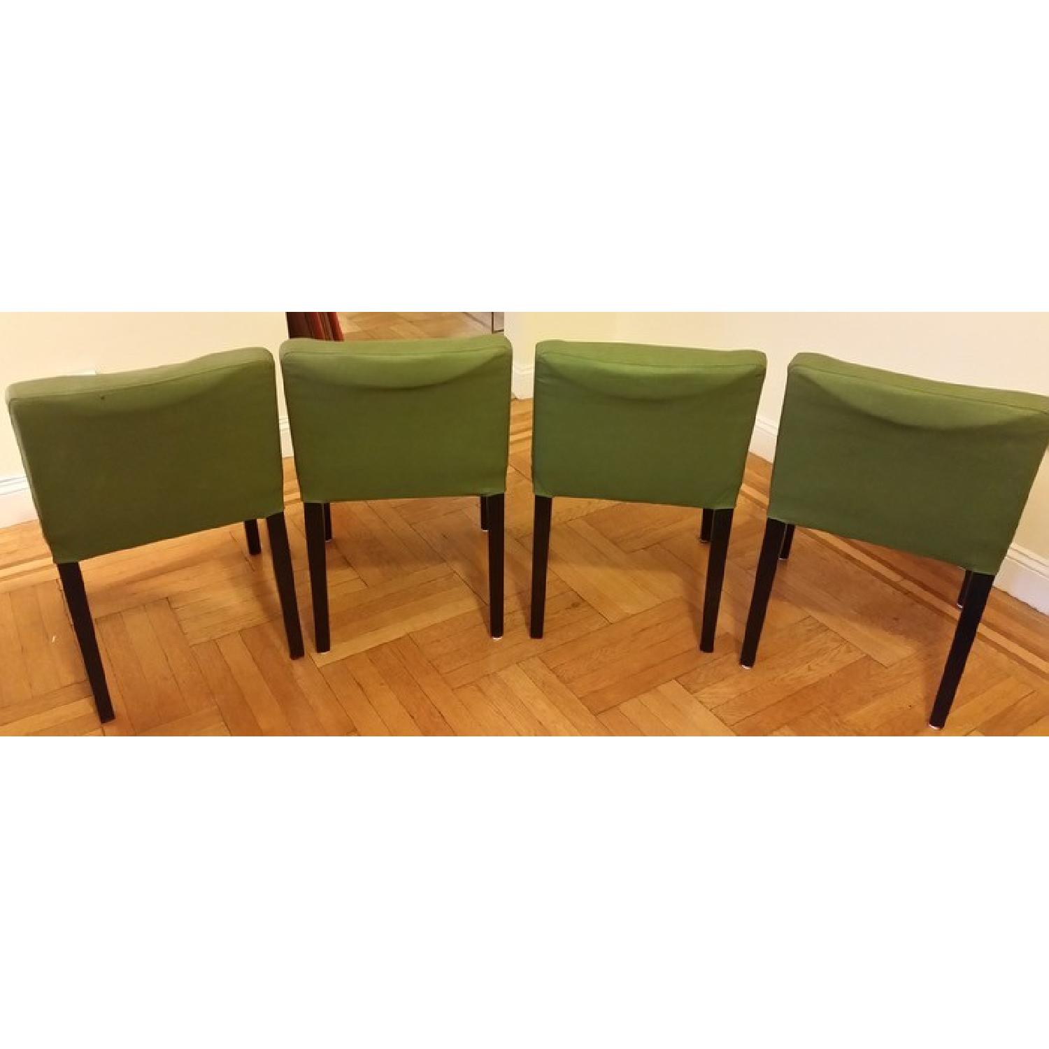 Ikea Bjursta Extendable Brown-Black Round Table w/ 4 Chairs - image-11