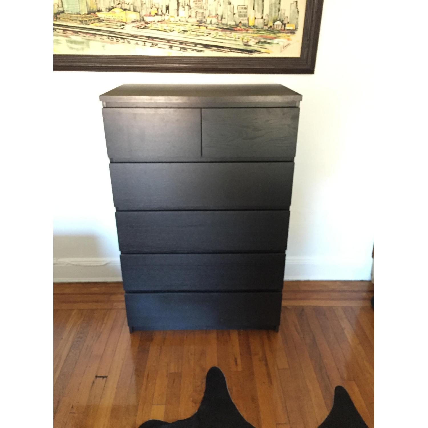Ikea Malm 6-Drawer Chest - AptDeco