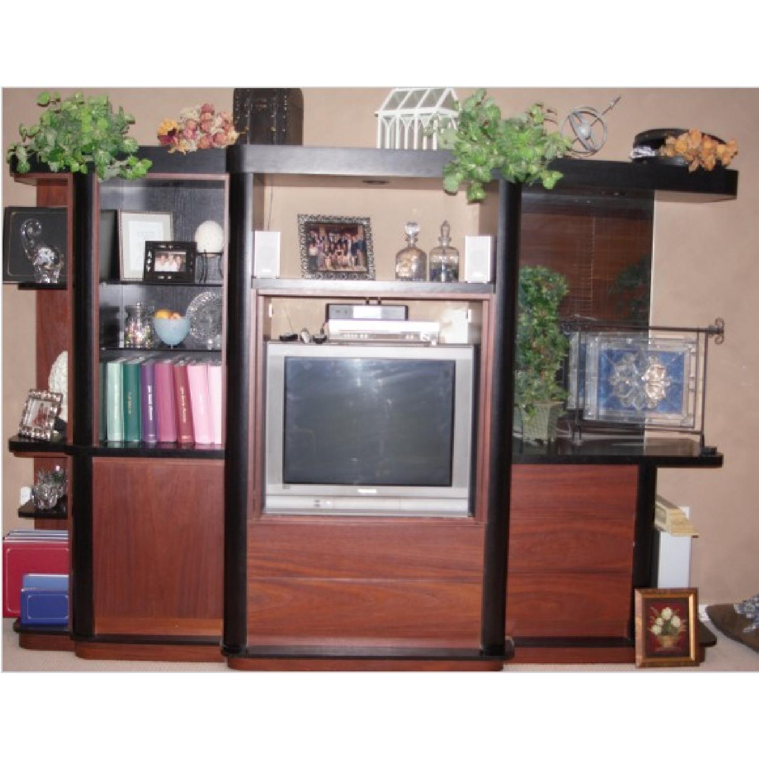 Mahogany Entertainment Center - image-1