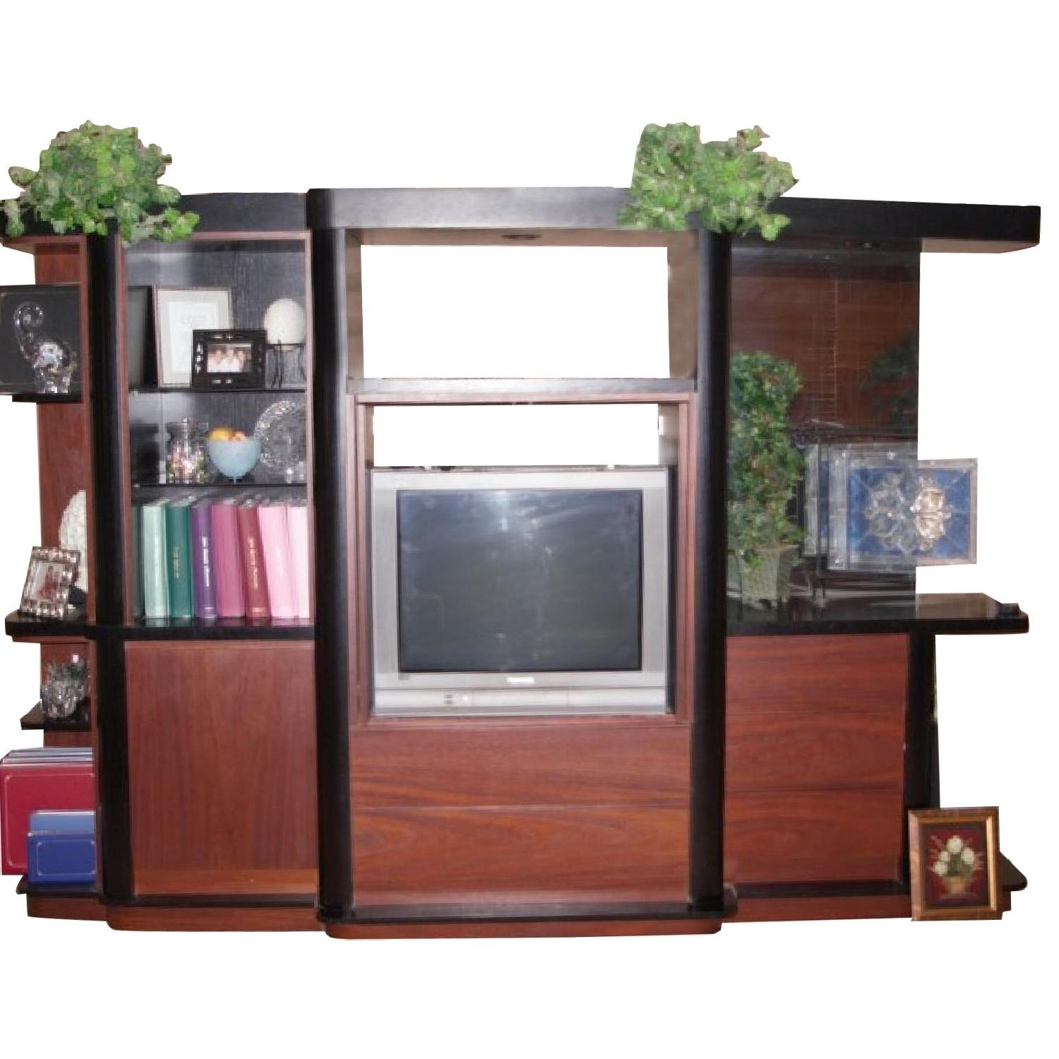 Mahogany Entertainment Center - image-0