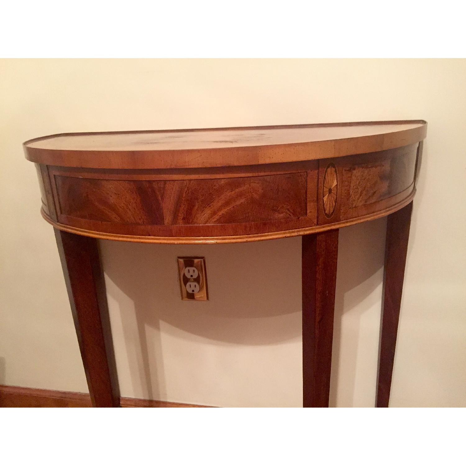Hekman Copley Place Demilune Console Table - AptDeco