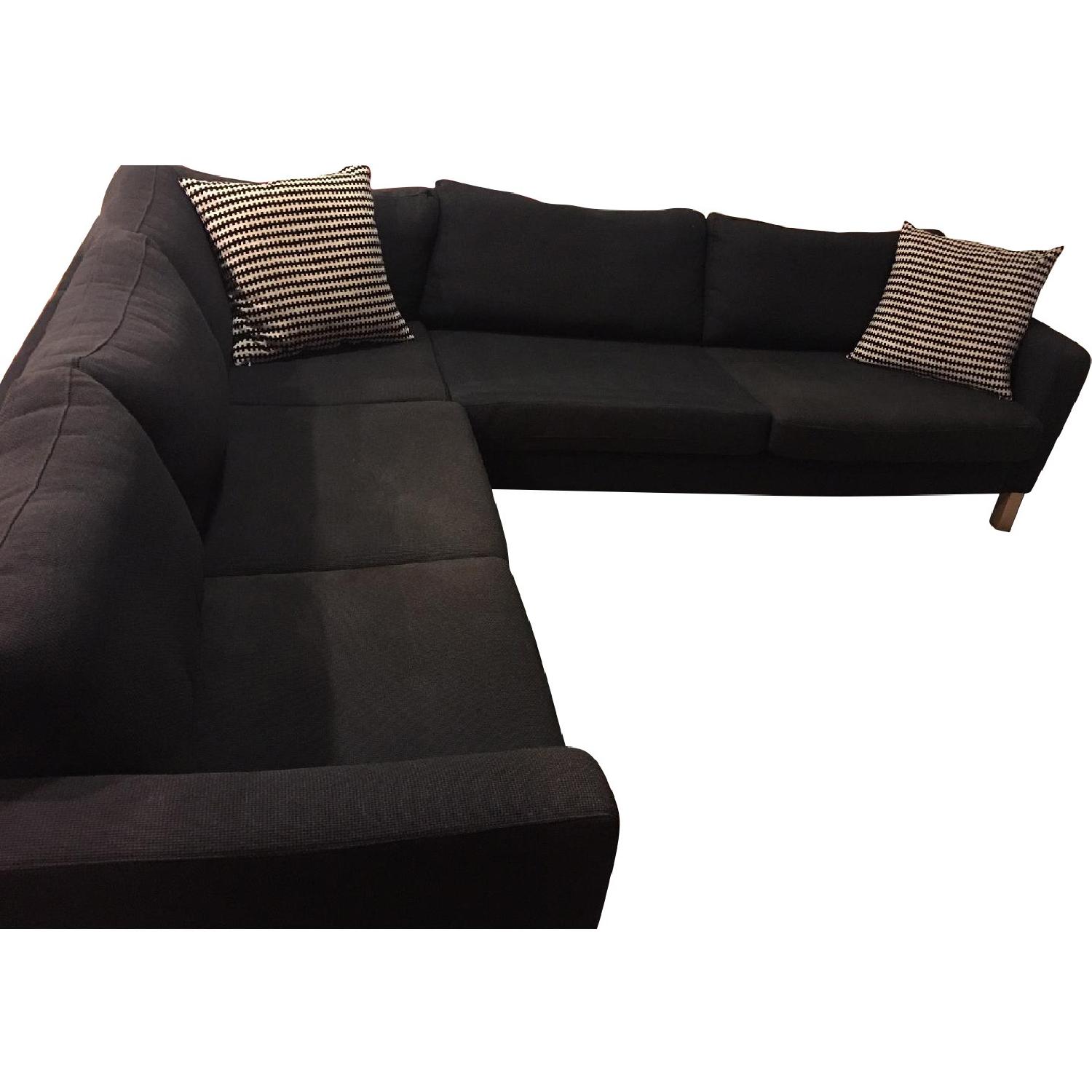 Ikea Karlstad Sectional Sofa AptDeco