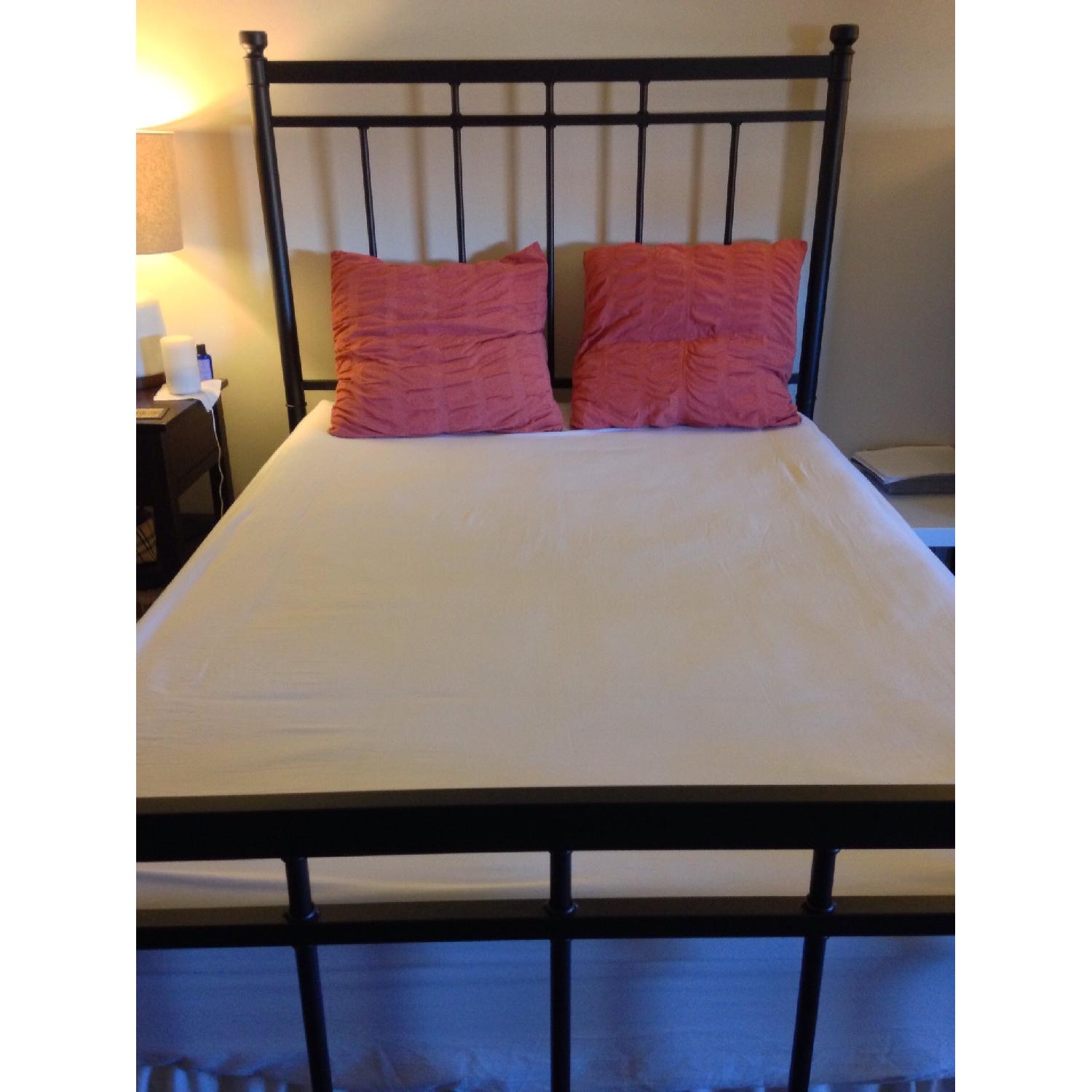 Claudia Cast-Metal Full Size Bed - image-1