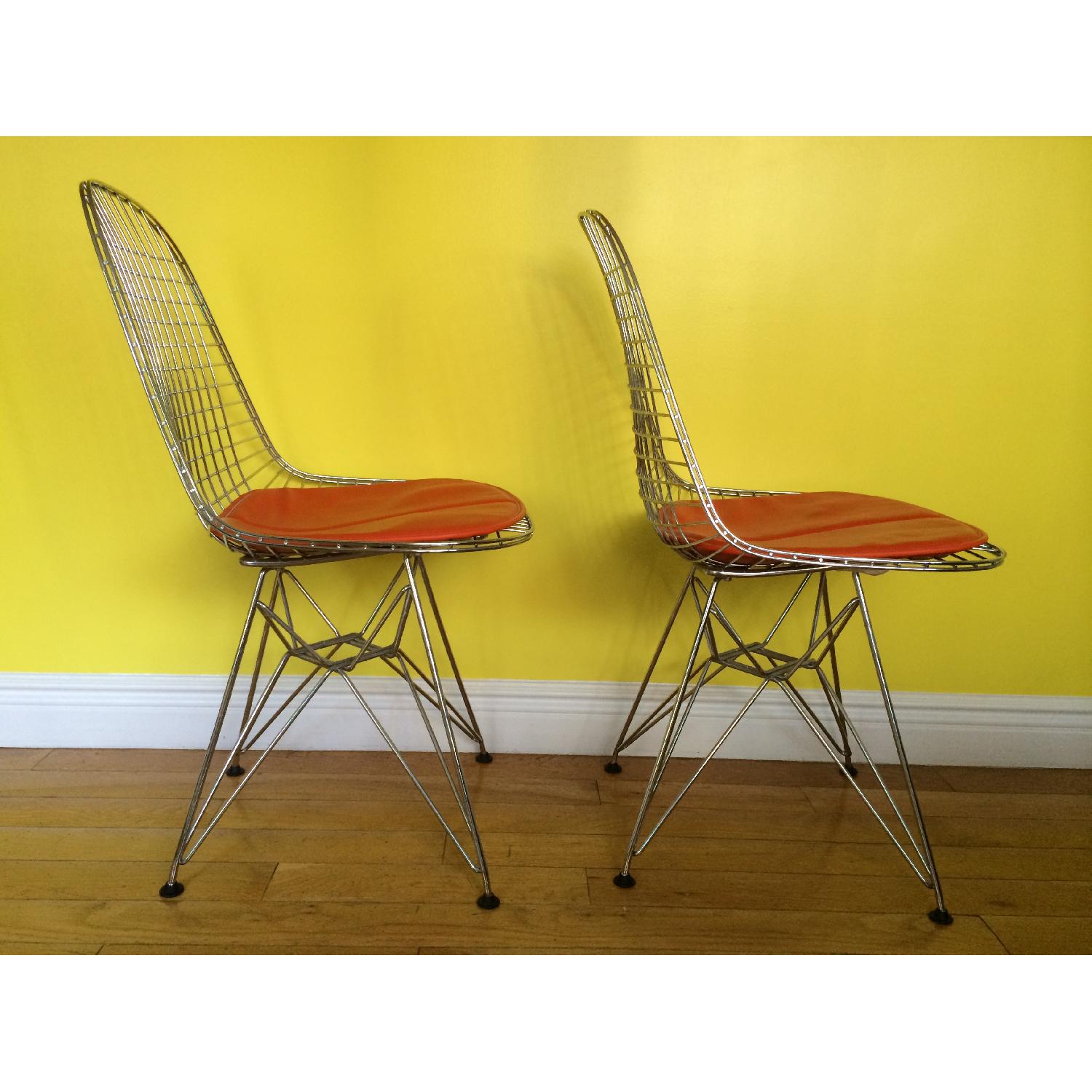 Herman Miller Eames Wire Chairs - Pair - image-3