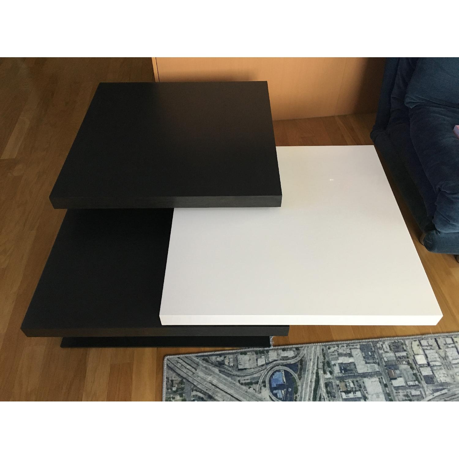 Ligne Roset Black & White Strates Coffee Table - image-2