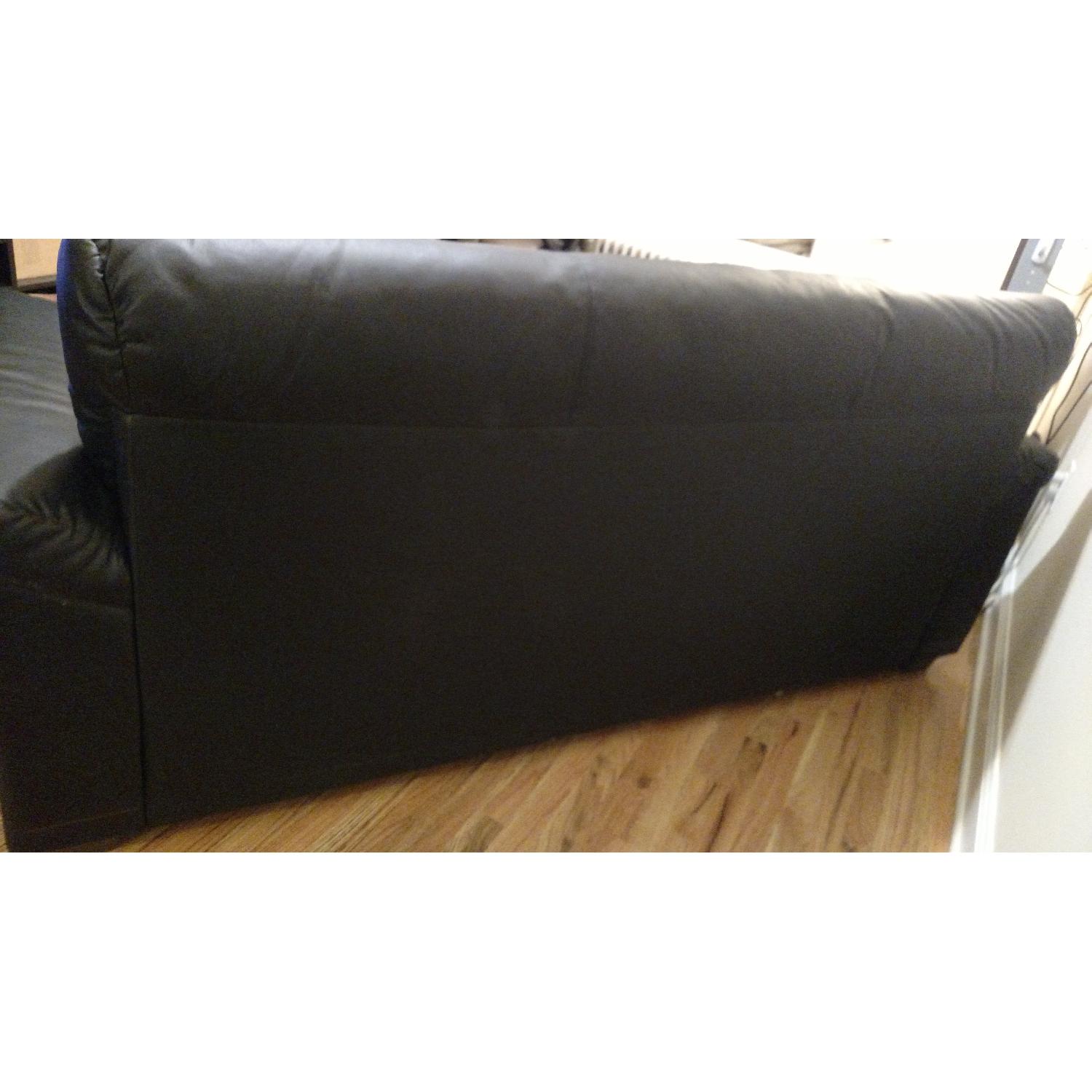 Ikea Vinyl/Leather Sofa - image-4
