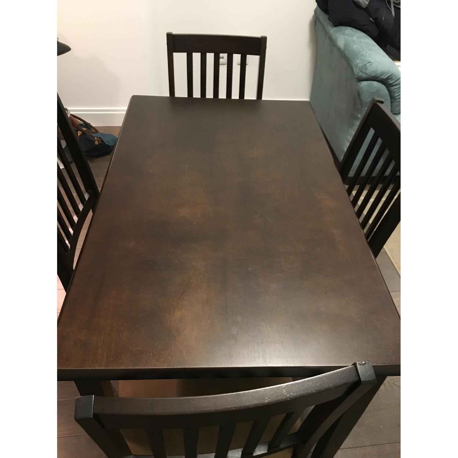Mainstays Espresso Dining Table - image-1