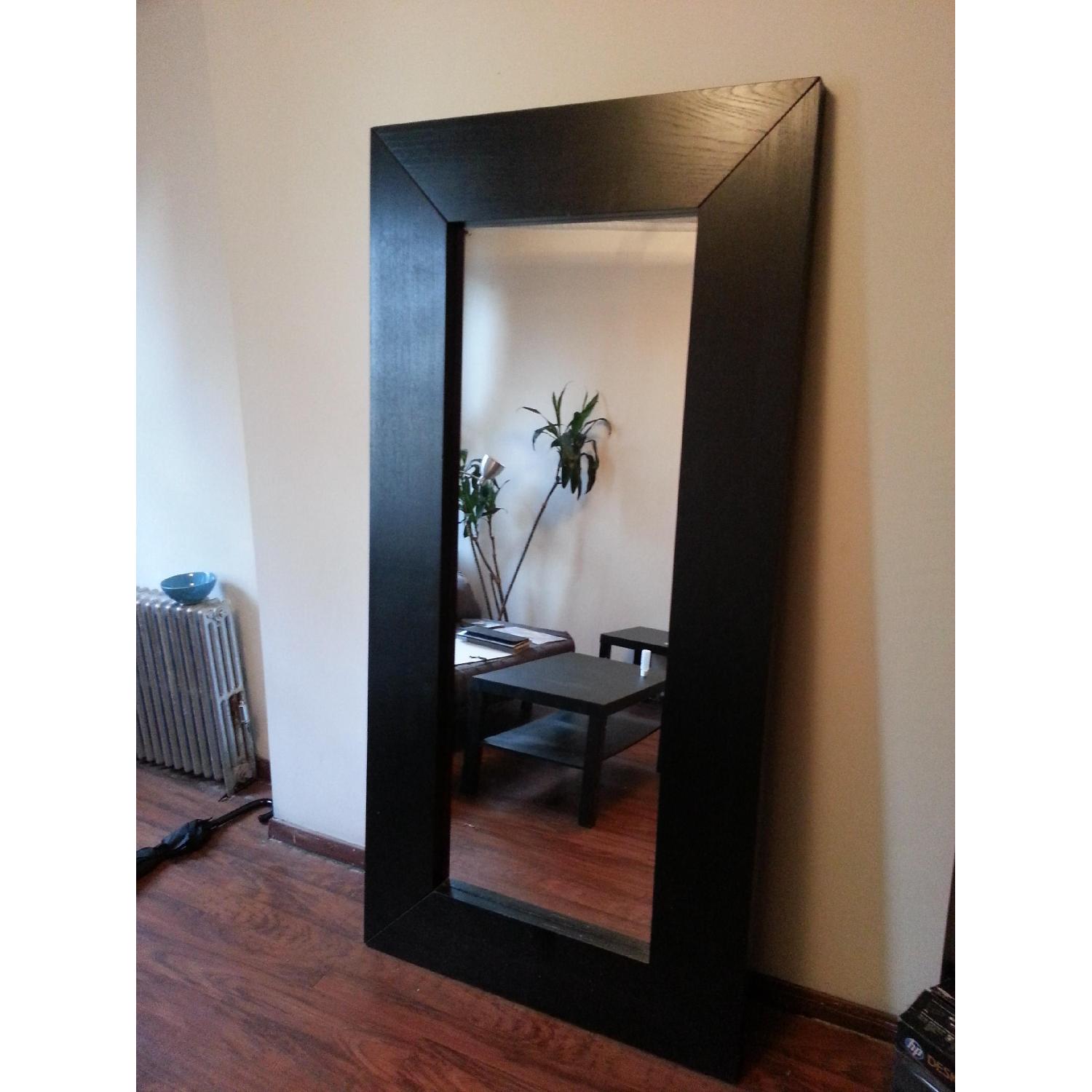 Ikea Black Framed Mirror - image-1