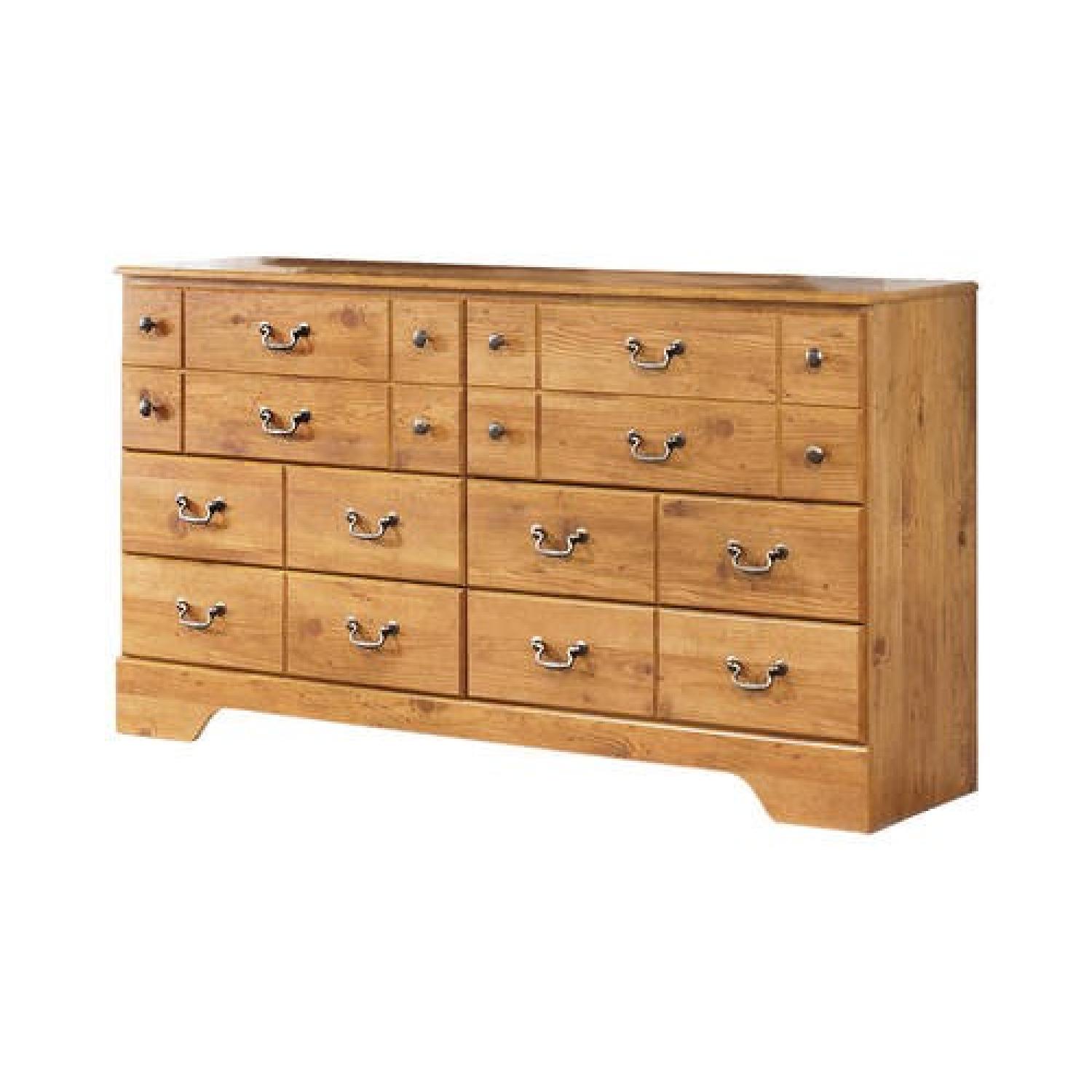 Ashley Bittersweet Light Brown Dresser