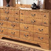 Ashley Bittersweet Light Brown Dresser - AptDeco