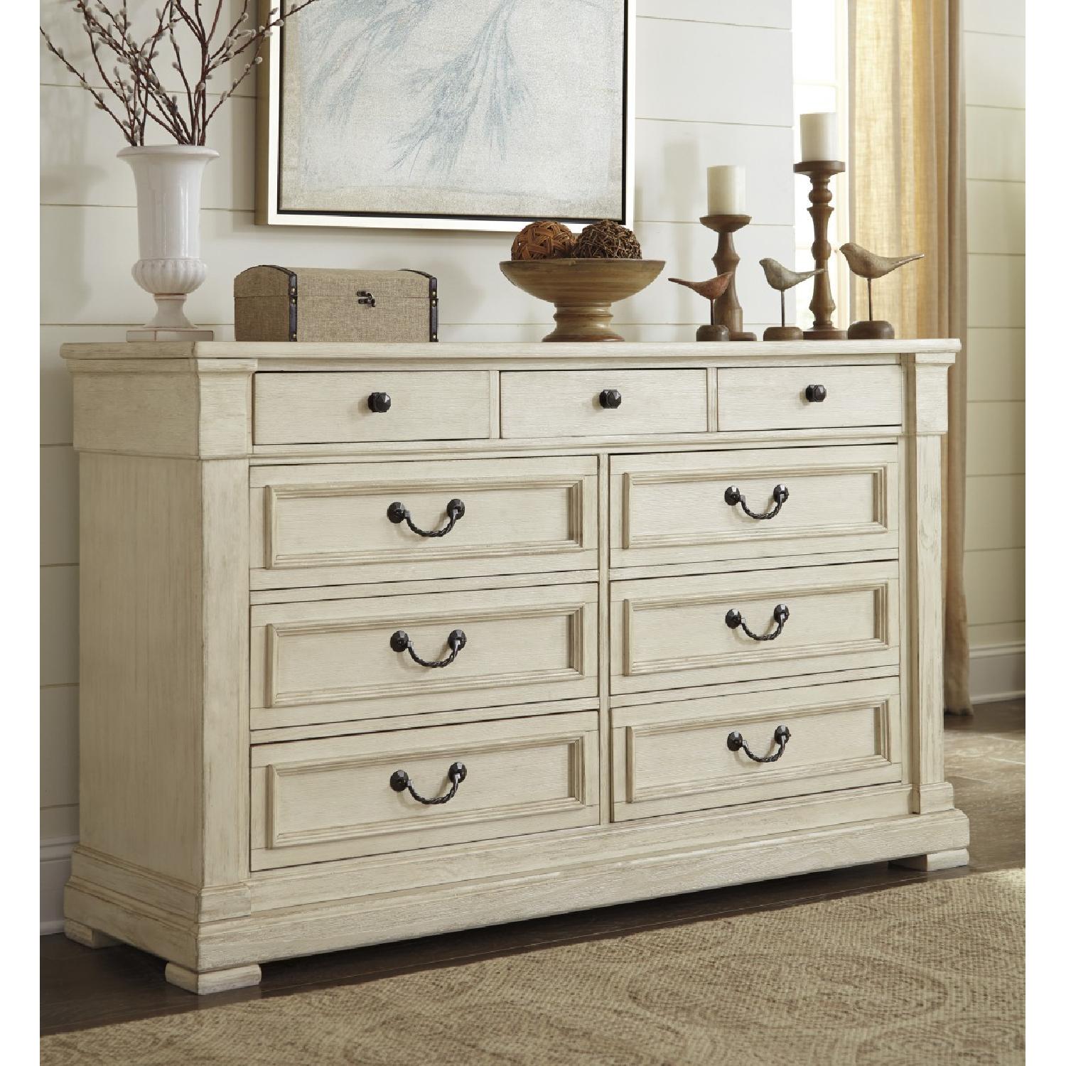 Ashley Bolanburg Antique White Dresser - image-1