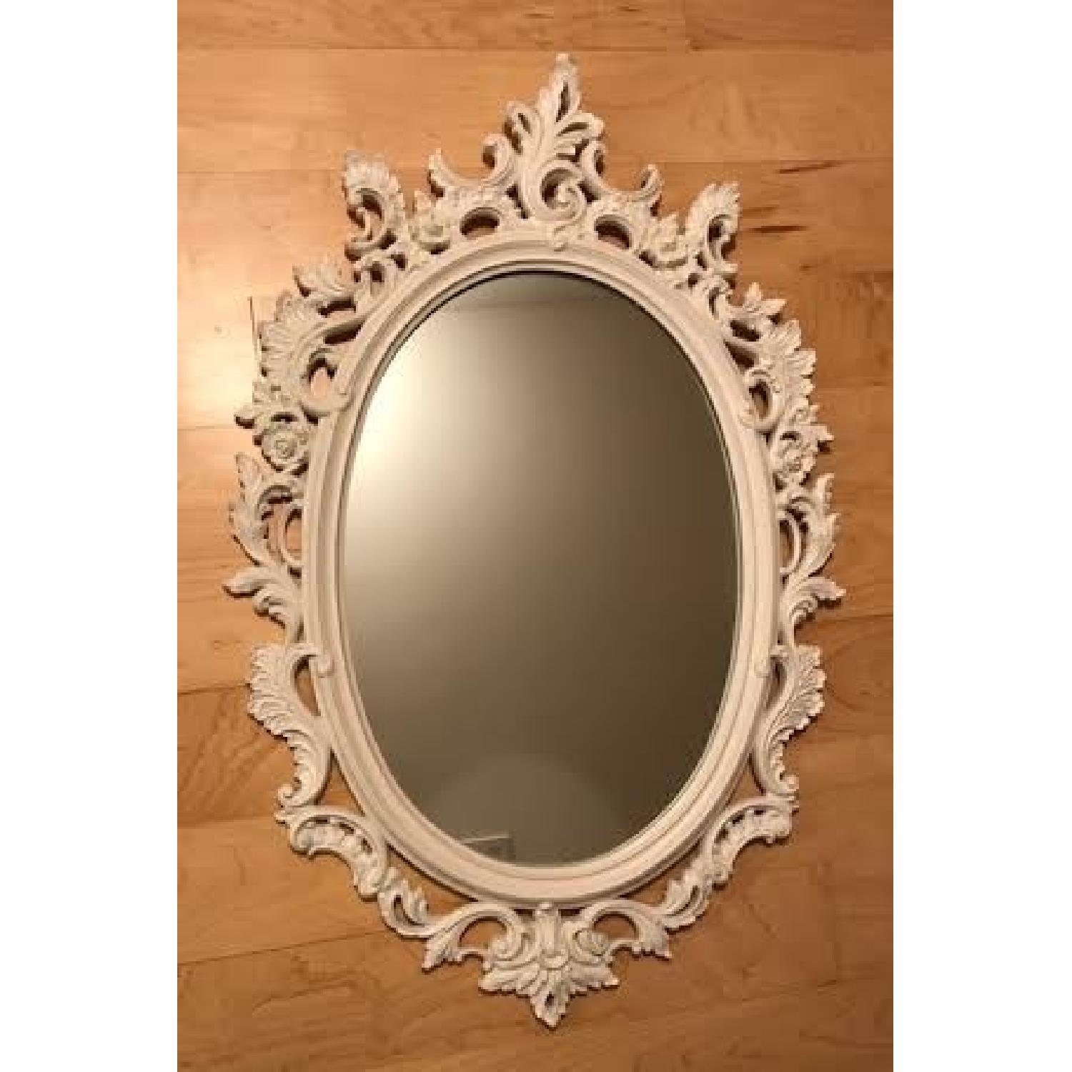 Antique Accent Mirror AptDeco