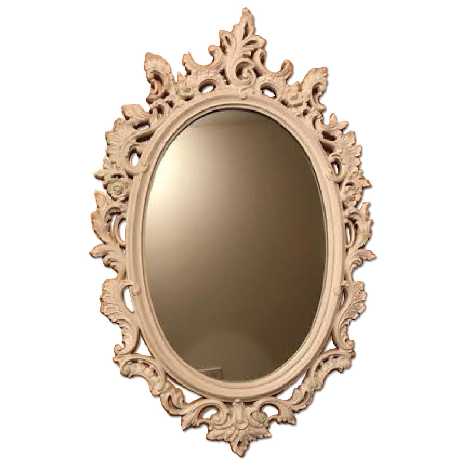 Antique Accent Mirror AptDeco