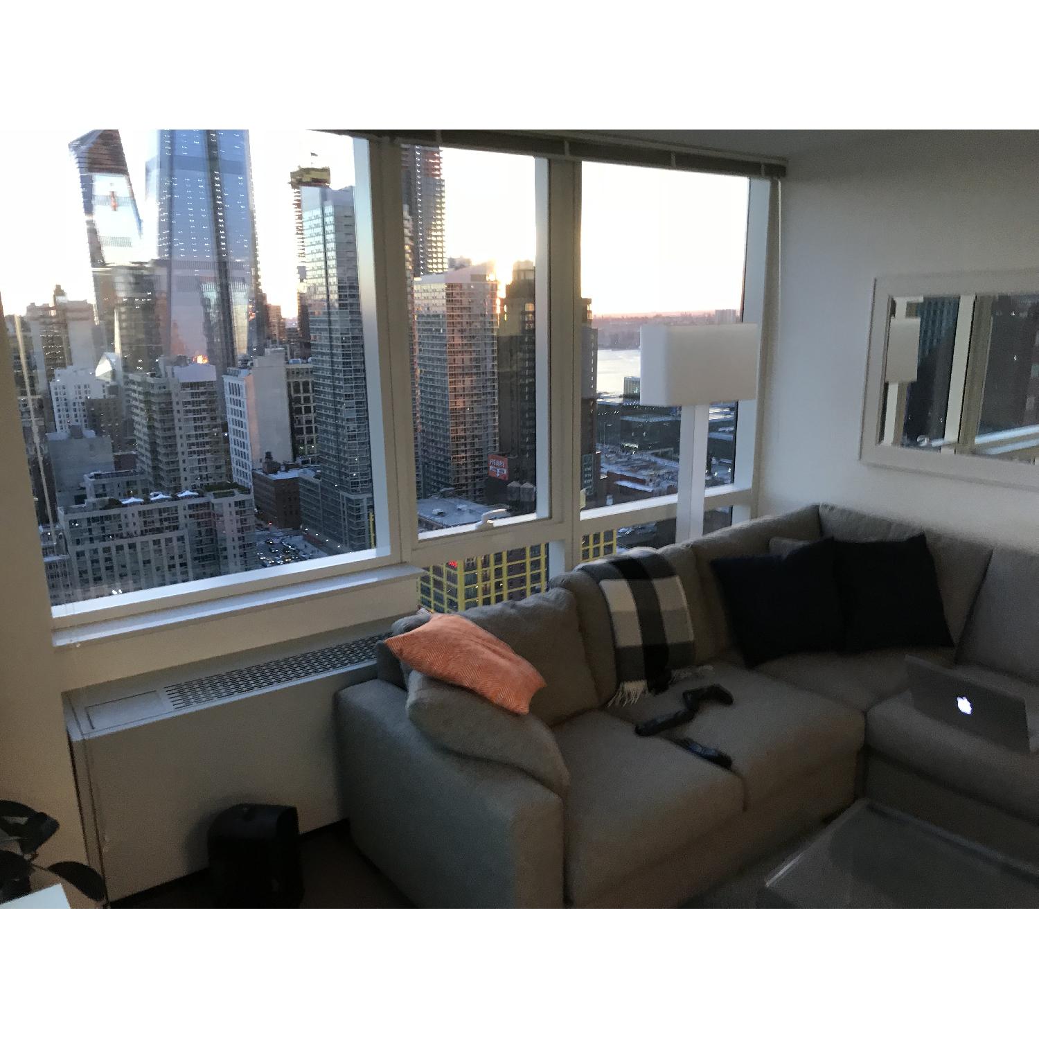 Room & Board Metro Sectional Sofa in Tatum Grey - image-2