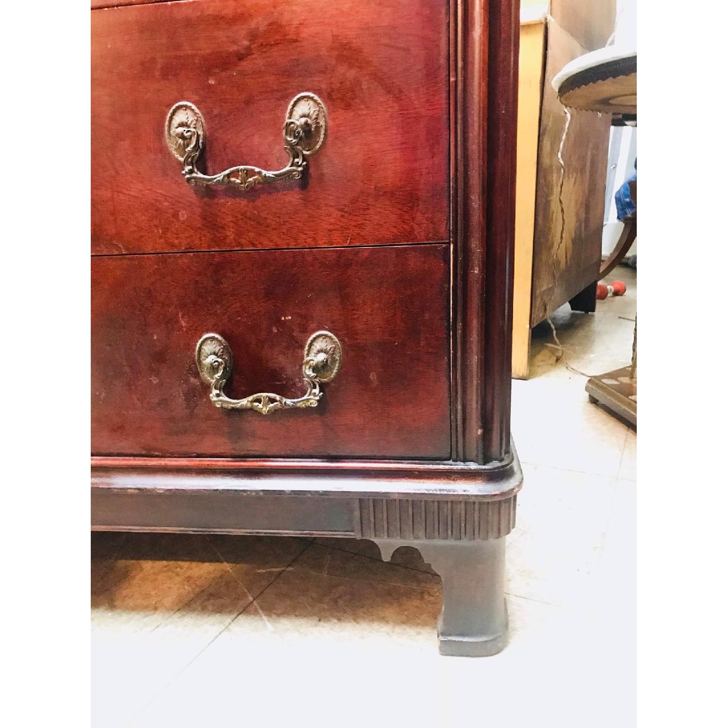 Williamsport Furniture Company Antique 1930s Mahogany Dresse - image-5