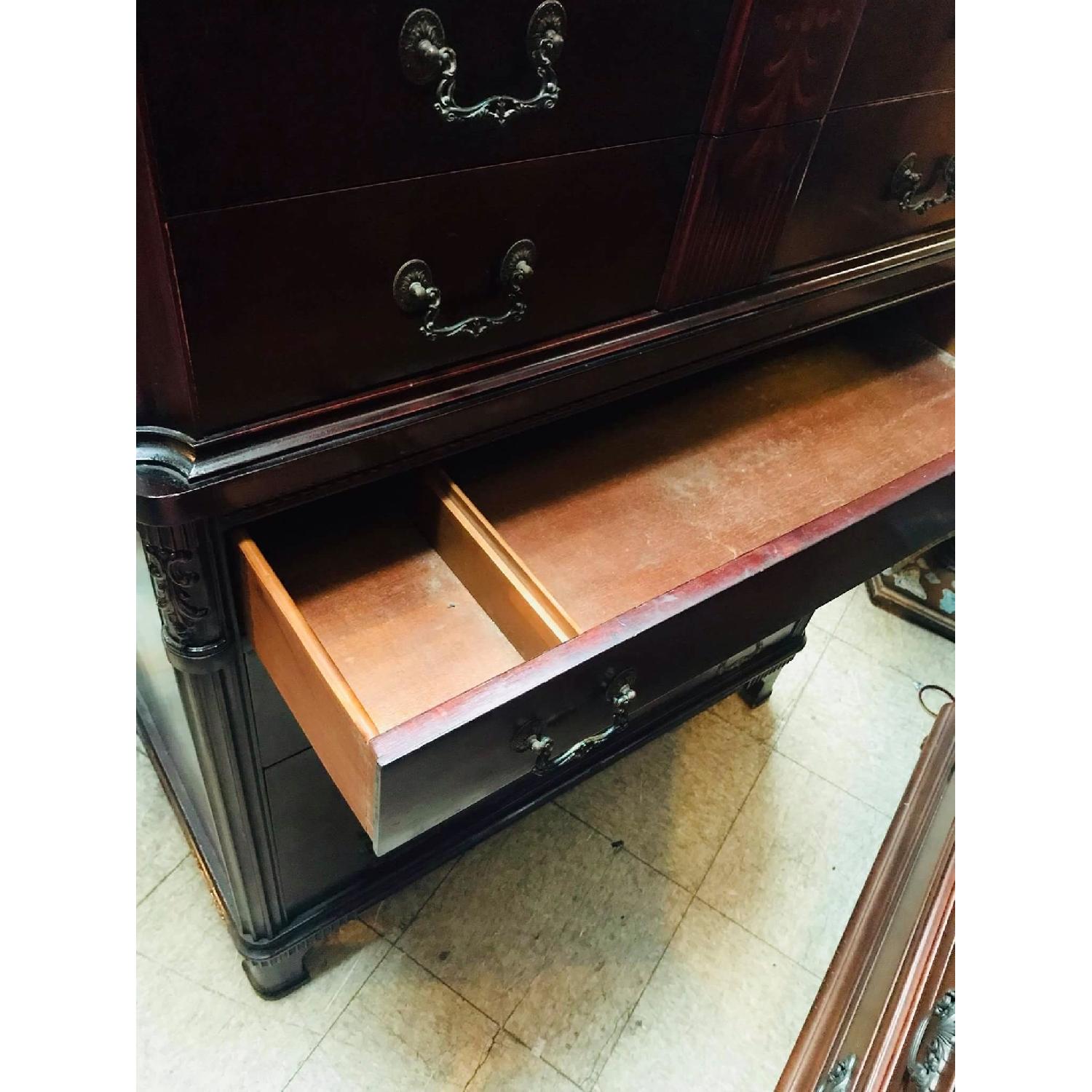 Williamsport Furniture Company Antique 1930s Mahogany Dresse - image-17