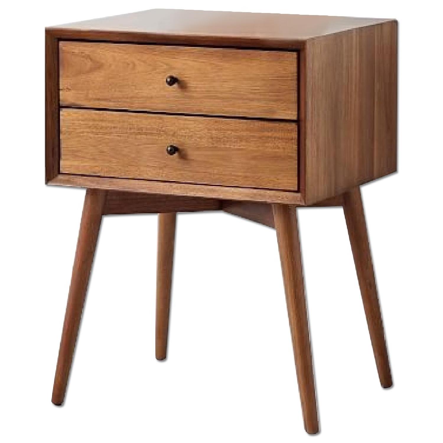 West Elm MidCentury Nightstand in Acorn AptDeco