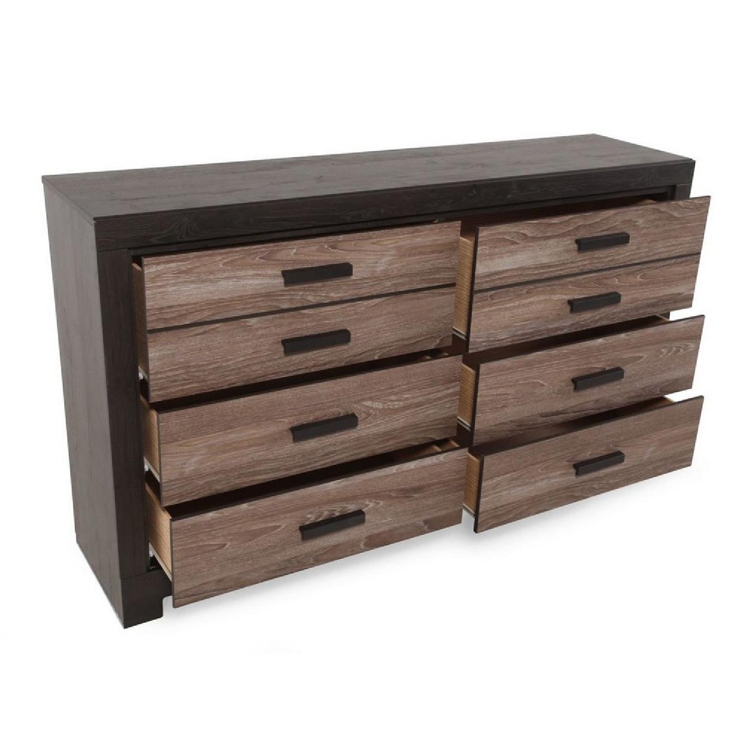 Ashley Harlinton Warm Gray/Charcoal Dresser - image-1