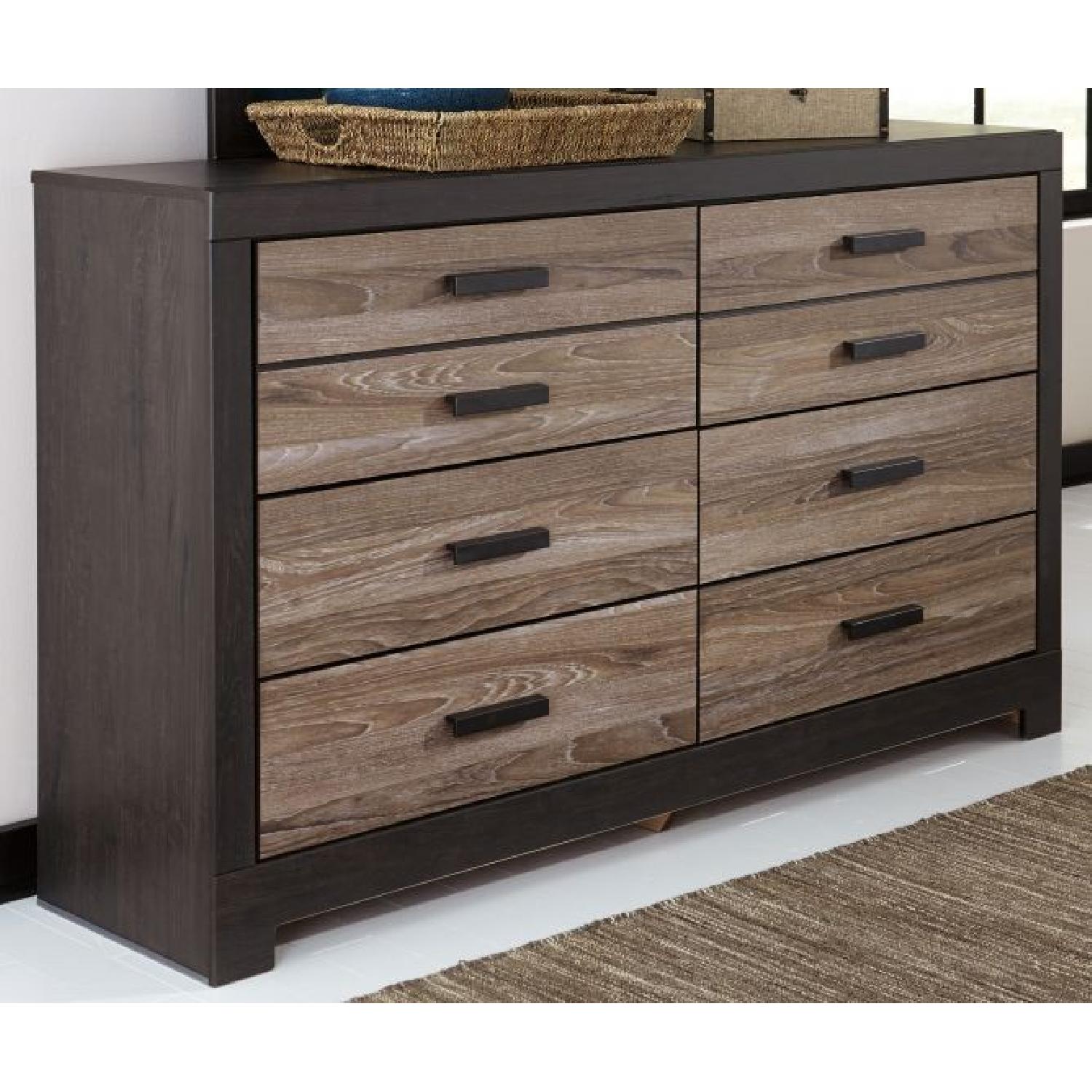 Ashley Harlinton Warm Gray/Charcoal Dresser - image-2