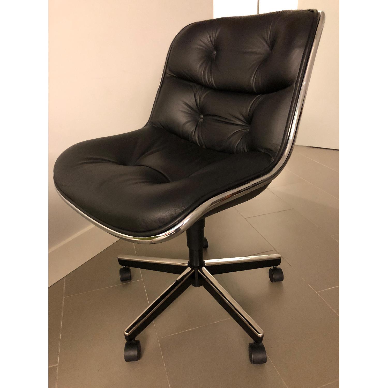 Knoll 12th C Charles Pollock Armless Executive Chair - image-3