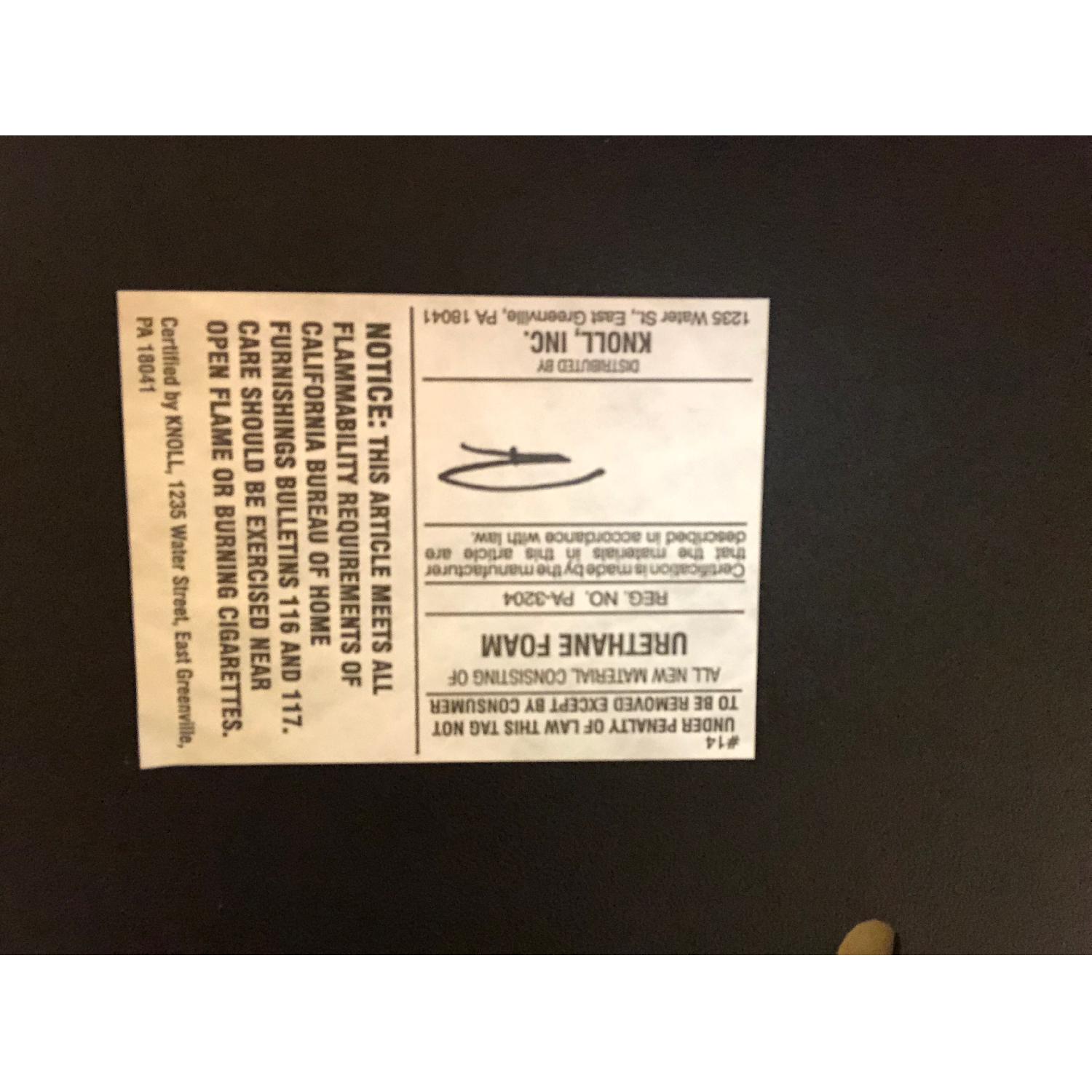 Knoll 12th C Charles Pollock Armless Executive Chair - image-4