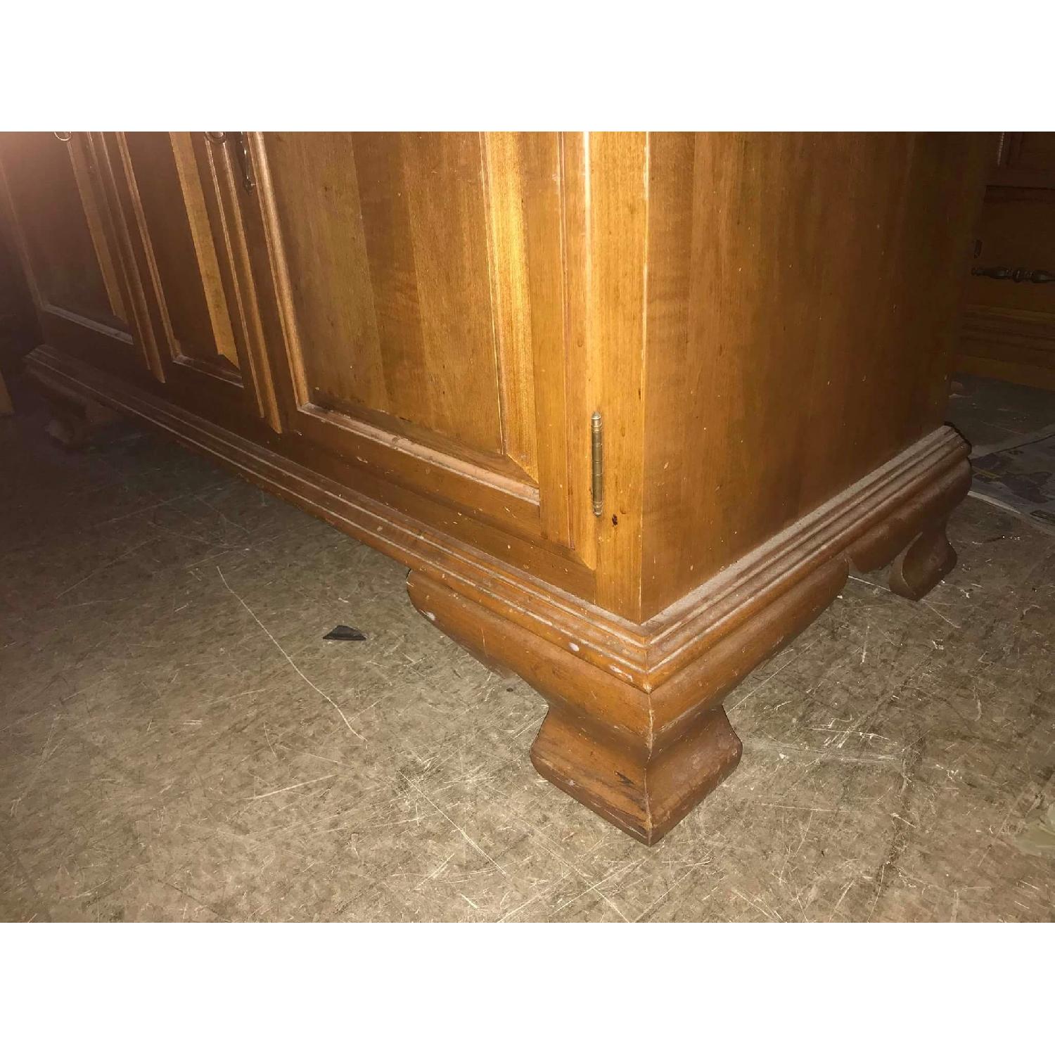 Ethan Allen Vintage 1970s Maple Cabinet - image-8