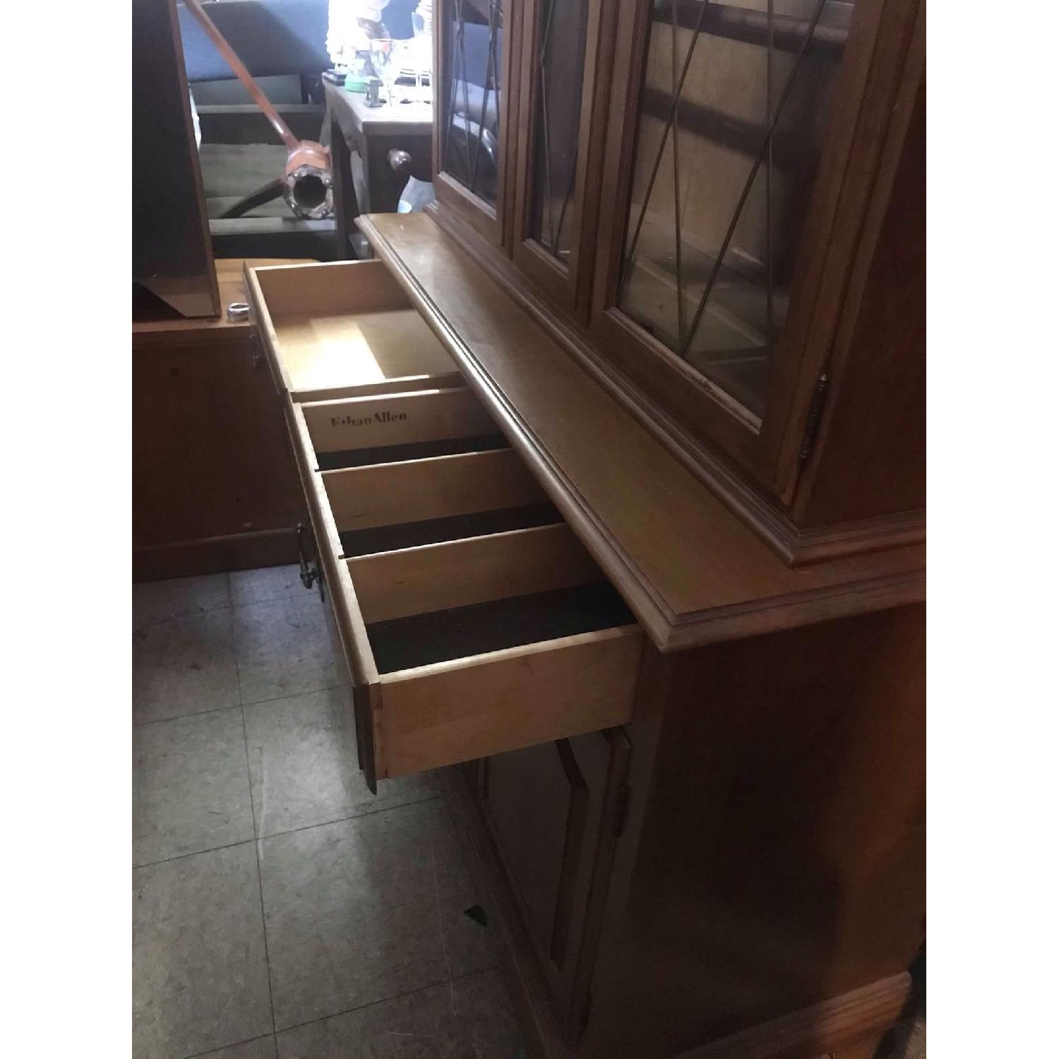 Ethan Allen Vintage 1970s Maple Cabinet - image-11