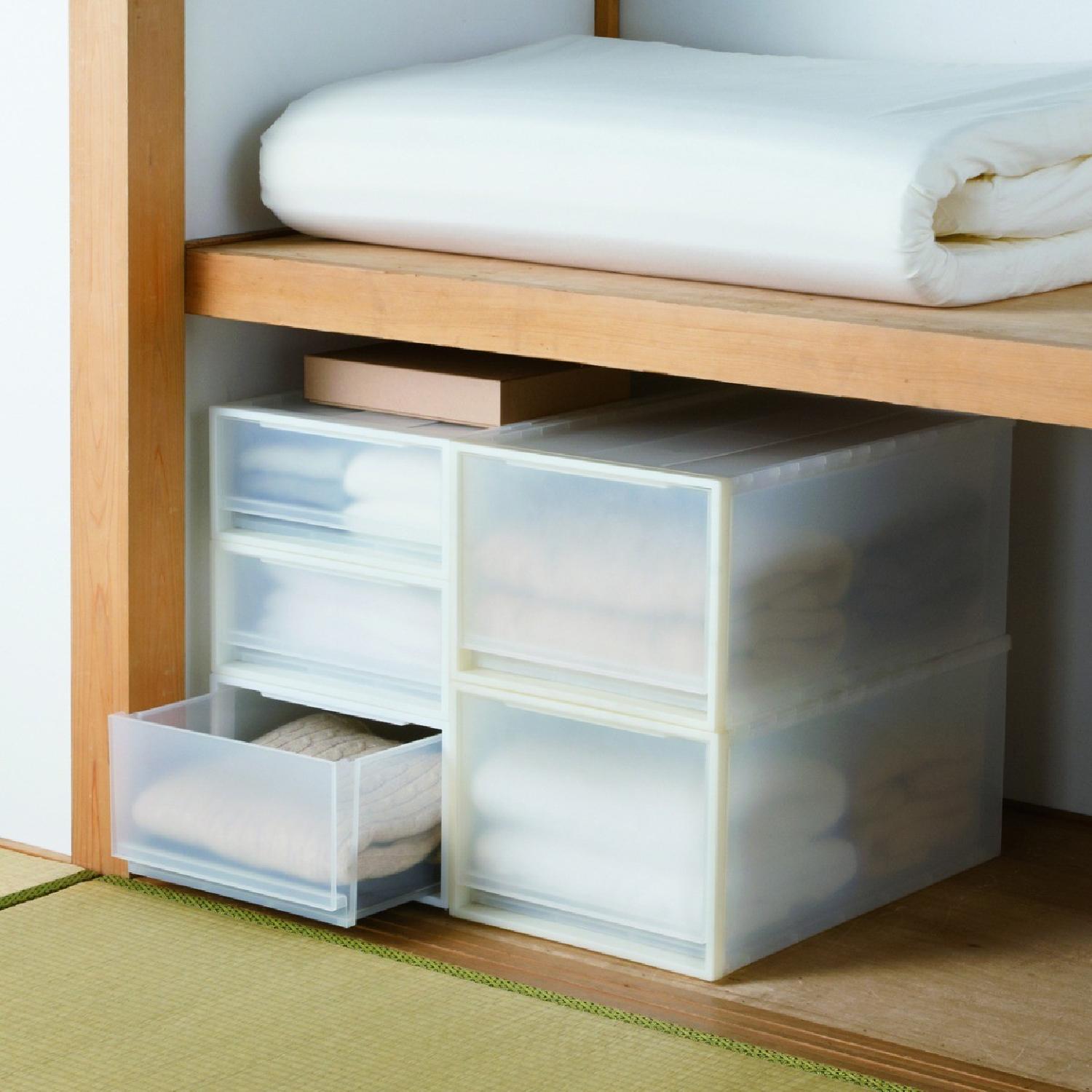 Muji Transparent Storage Drawer - image-3