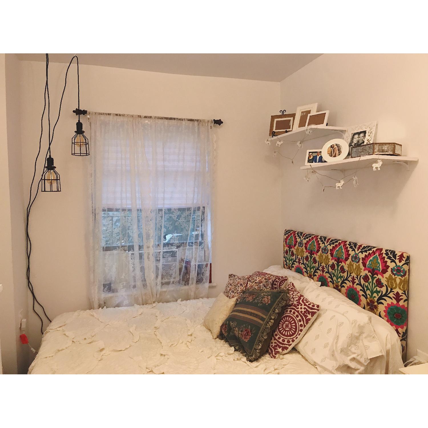 World Market Full Size Upholstered Headboard - image-2