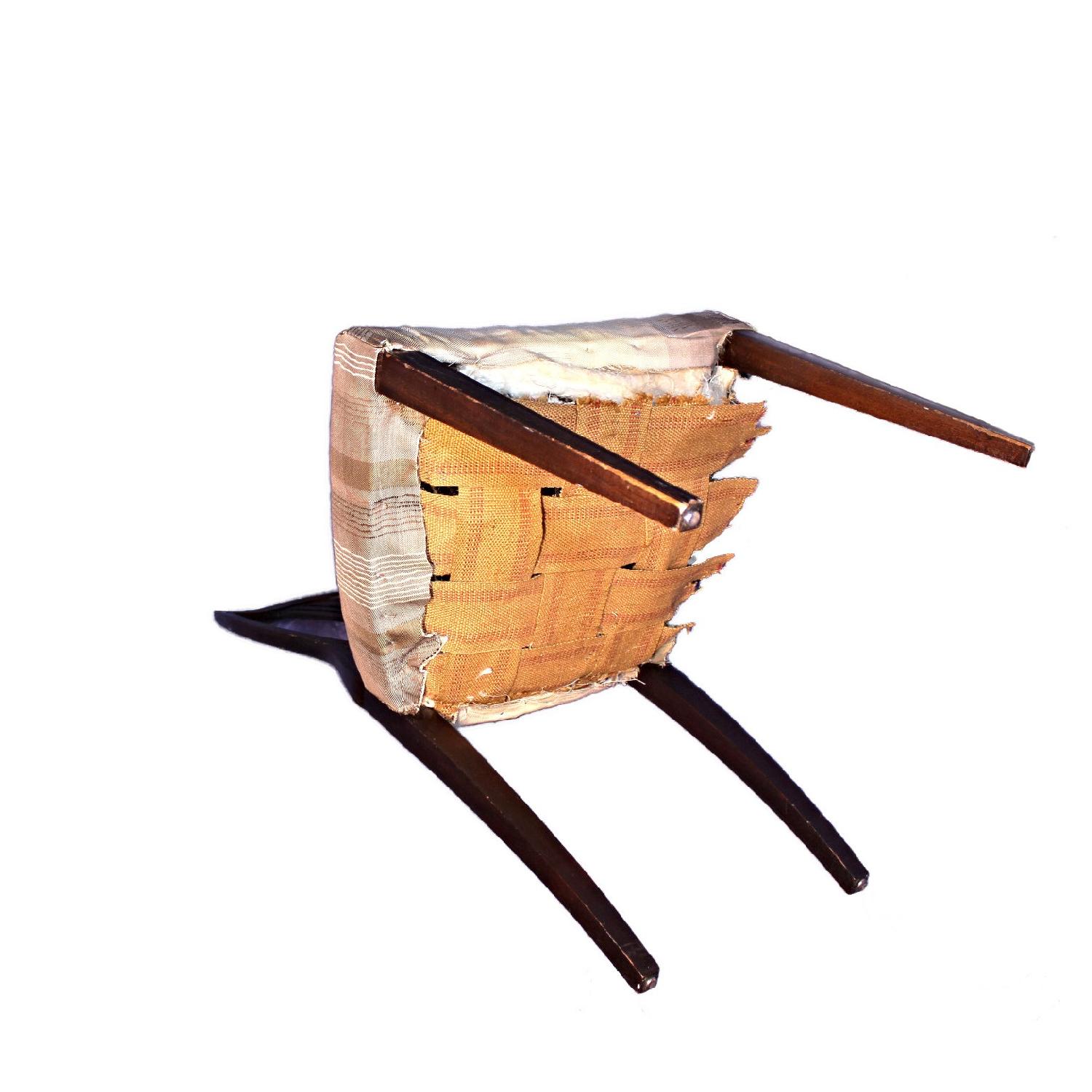 19th Century Antique Inlaid Hepplewhite Shield Back Chair - image-8