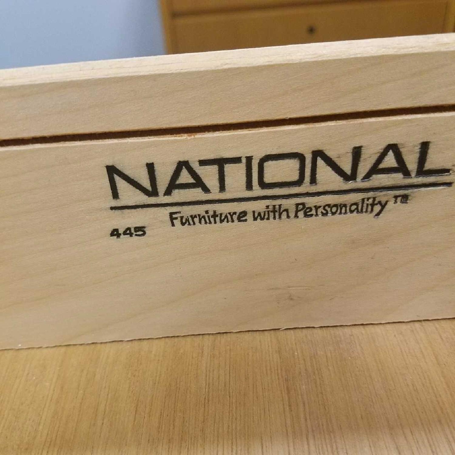 National Office Furniture Natural Wood U Shaped Desk - image-3