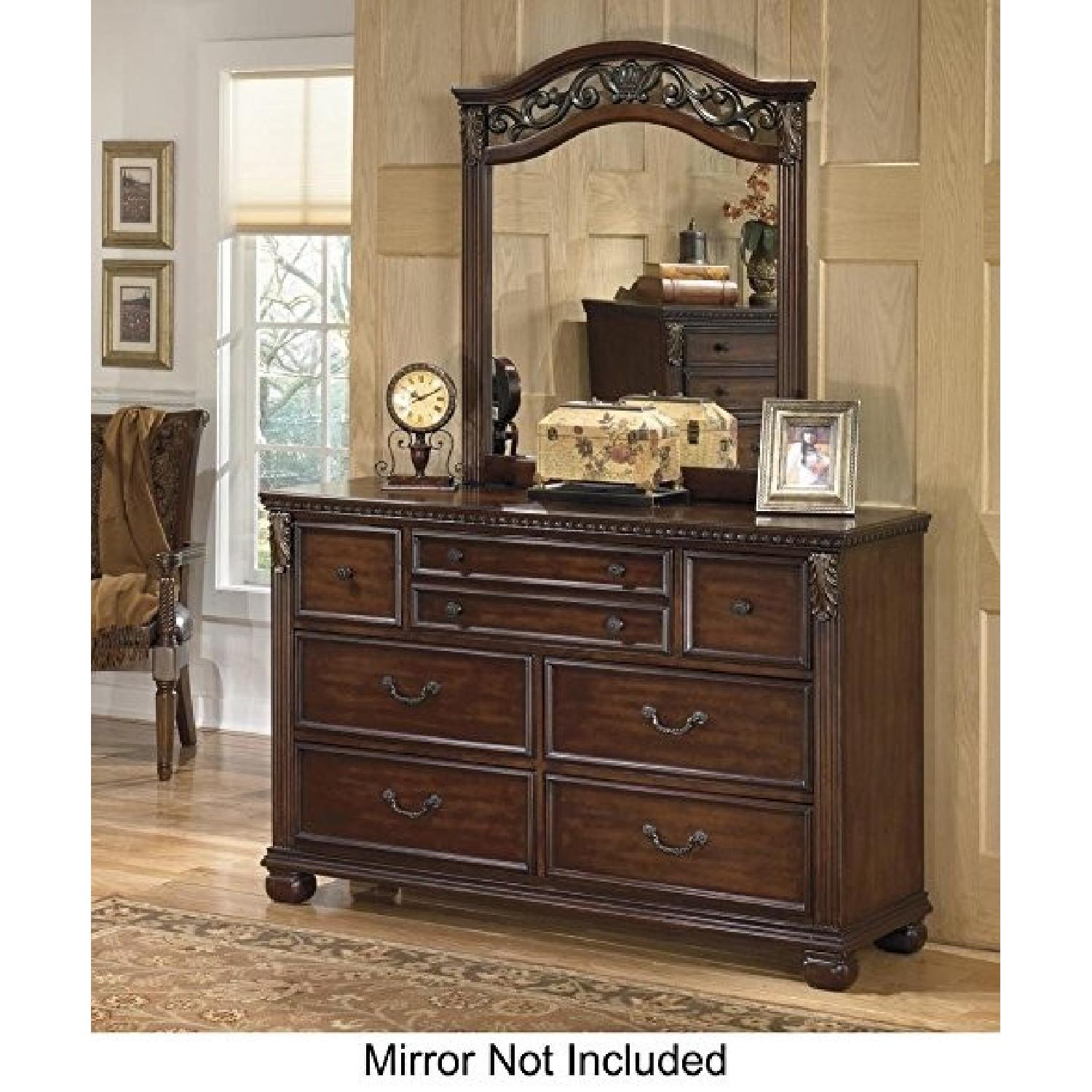 Ashley Leahlyn Warm Brown Dresser - image-1