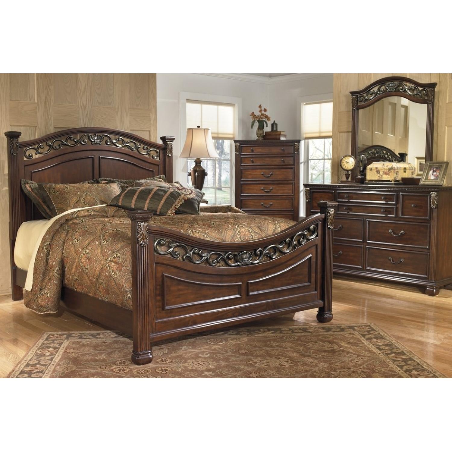 Ashley Leahlyn Warm Brown Dresser - image-3